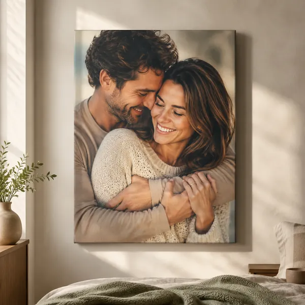 Wedding photo canvas inspiration