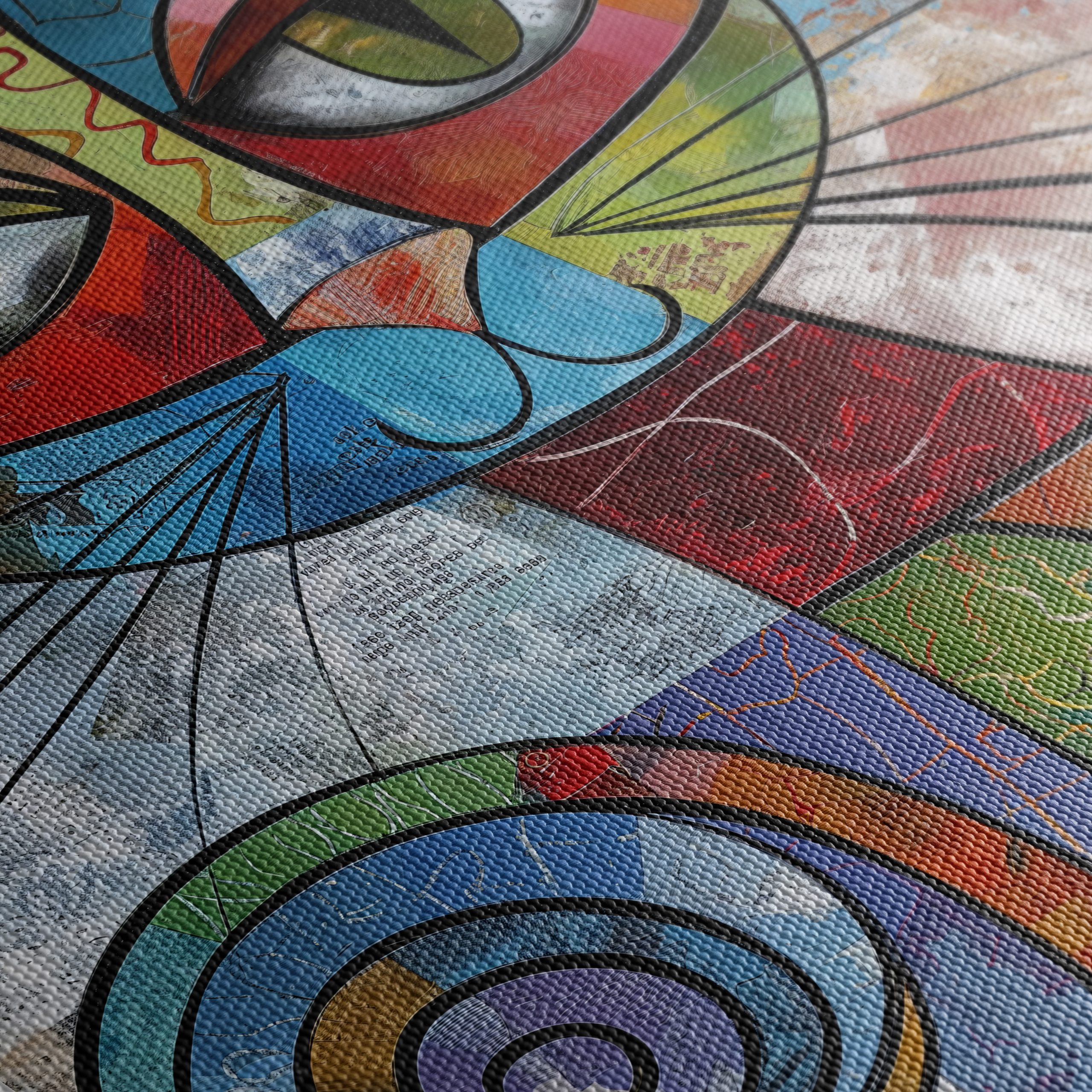 Colorful Abstract Cat Art - Image 5