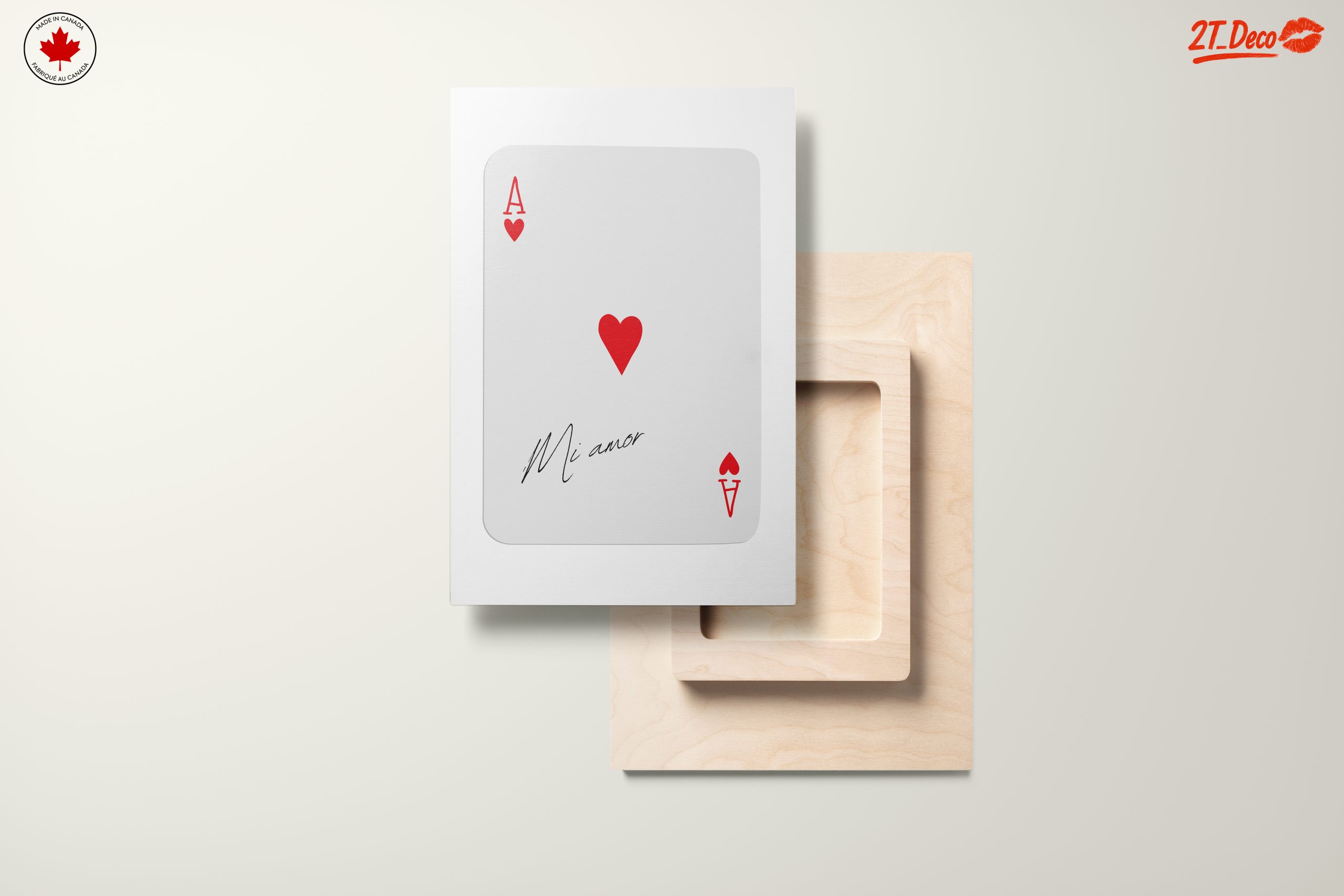 Ace of Hearts Playing Card Art 7 - Image 11