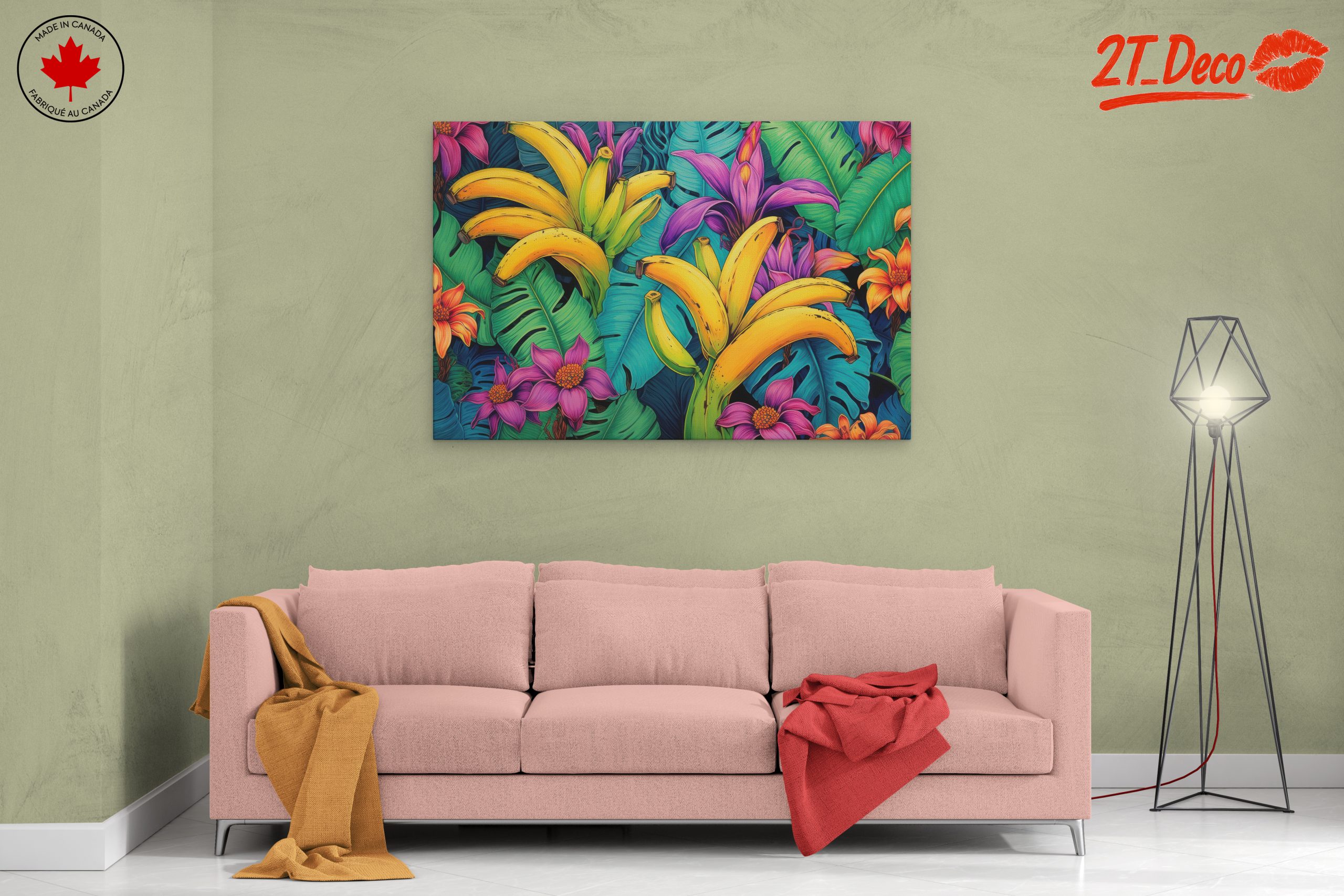 Vibrant Tropical Botanical Art - Image 2