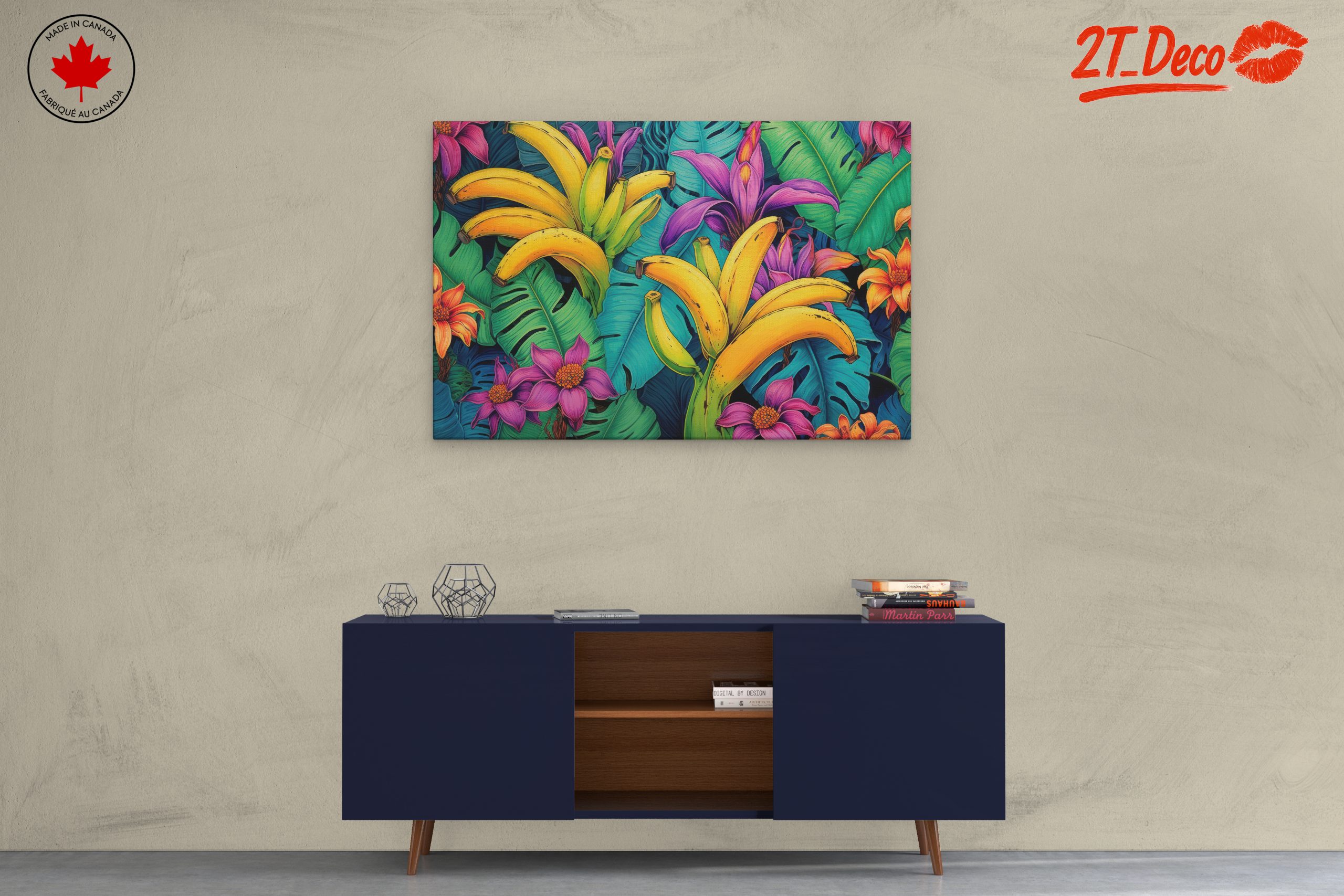 Vibrant Tropical Botanical Art - Image 3