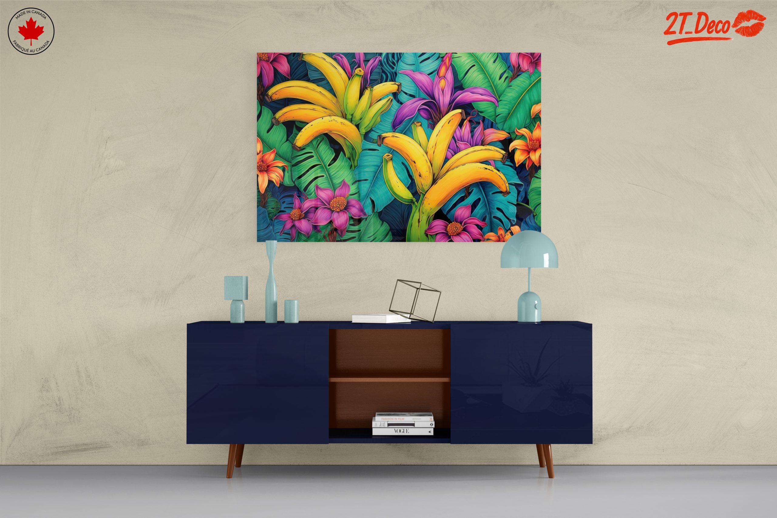 Vibrant Tropical Botanical Art - Image 8