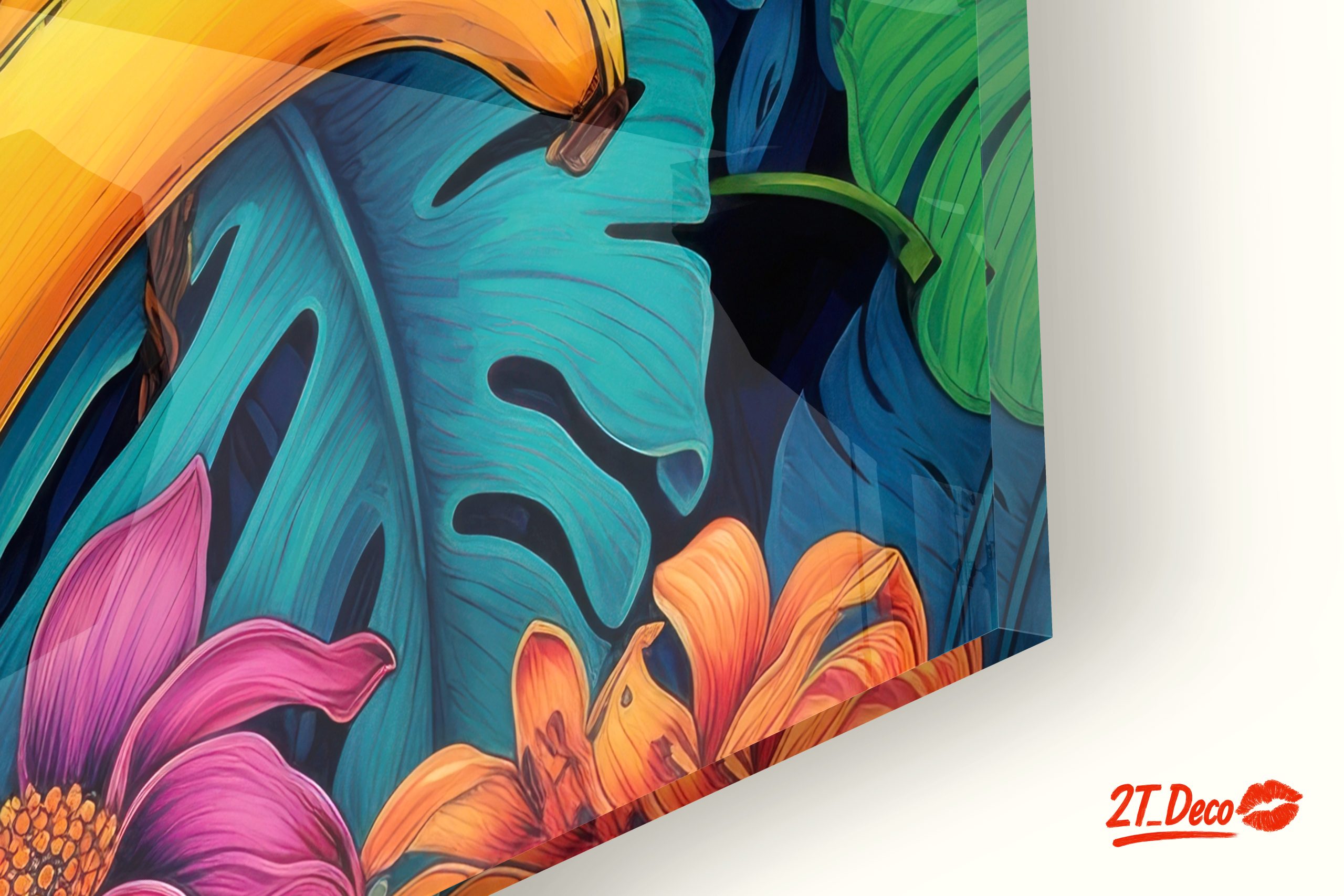 Vibrant Tropical Botanical Art - Image 9