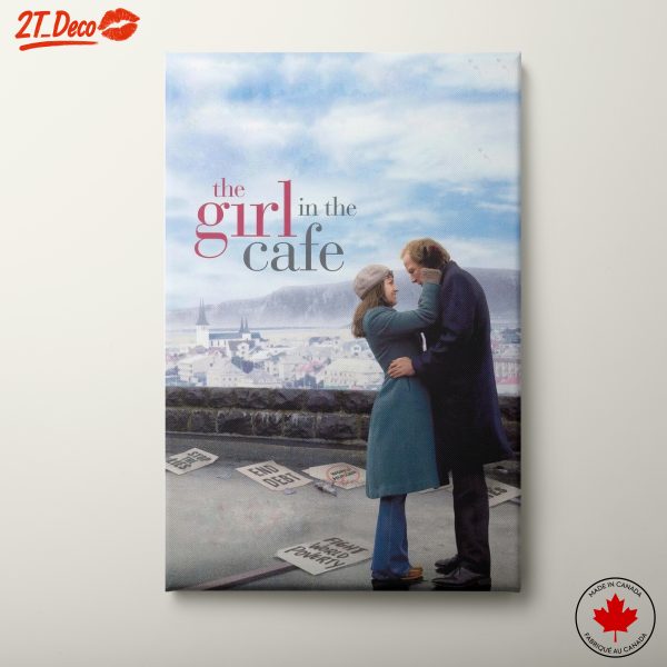 The Girl in the Cafe Scene Art