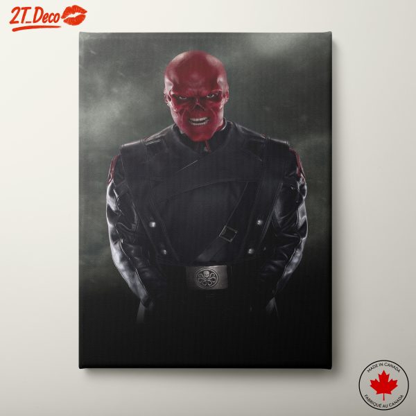 Marvel Red Skull Figure Art