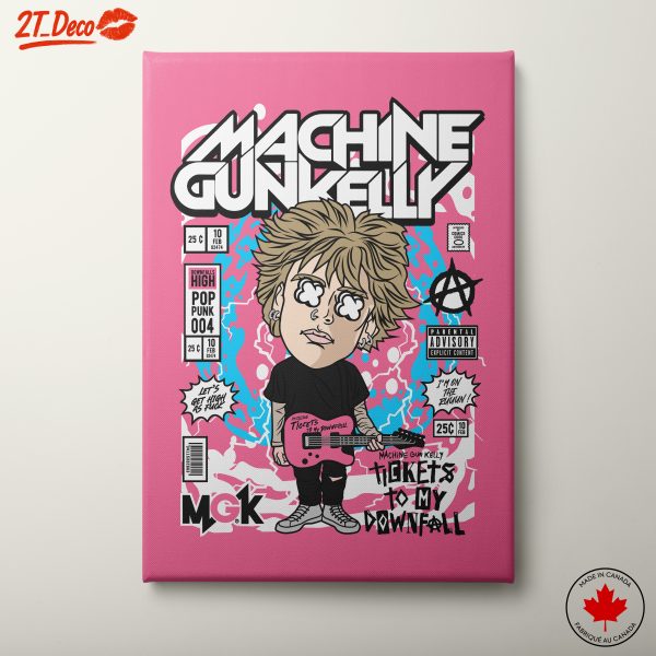 Machine Gun Kelly Pop Culture Artwork