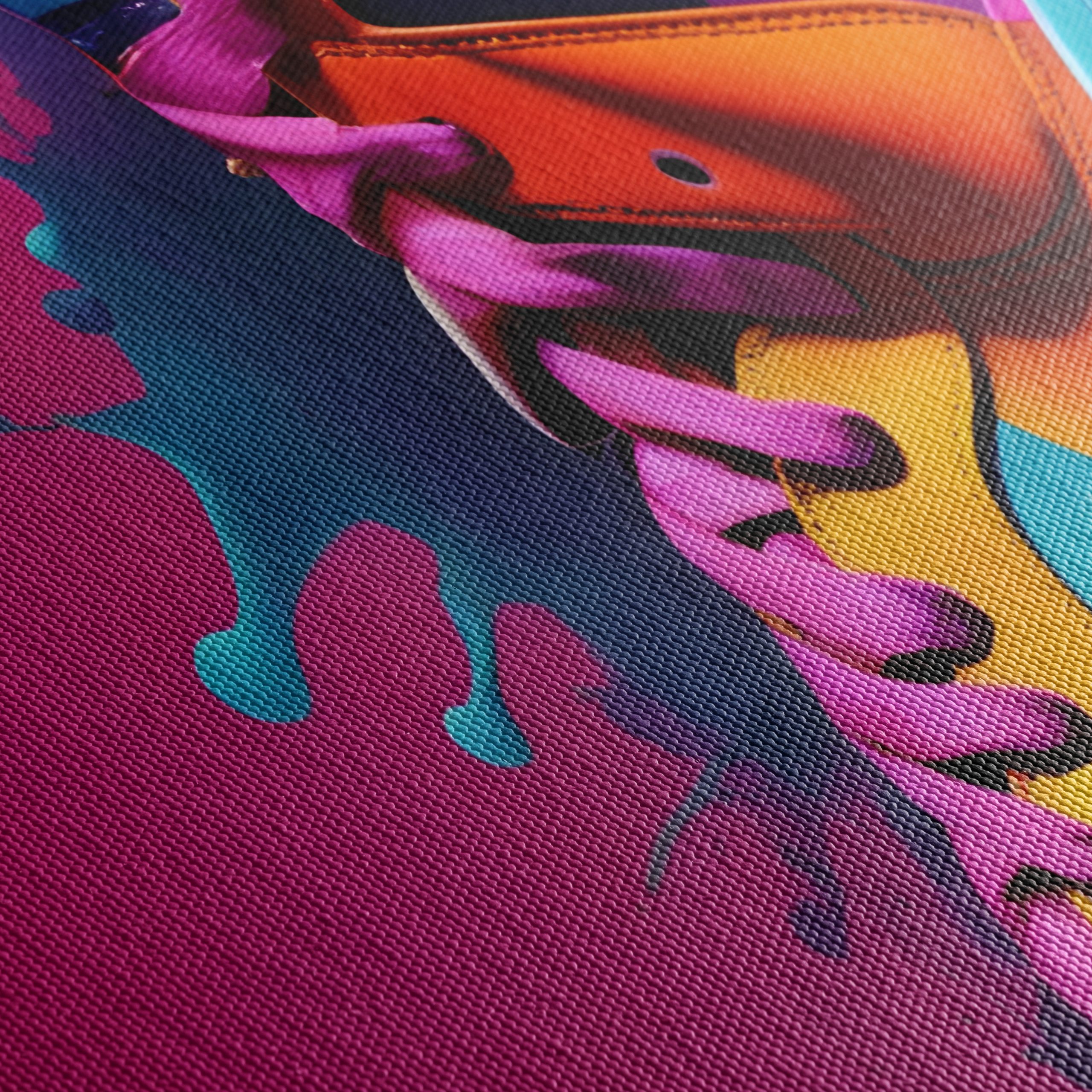 Vibrant Colorful Sneaker Artwork - Image 5