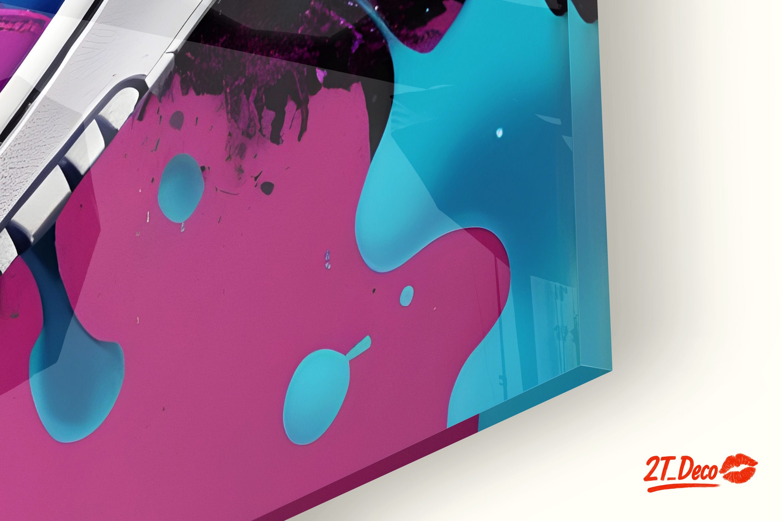 Vibrant Colorful Sneaker Artwork - Image 9