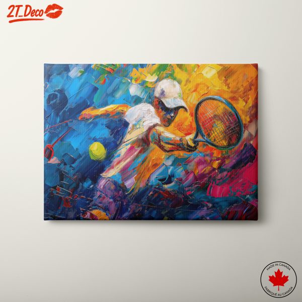 Vibrant Dynamic Sports Action Art