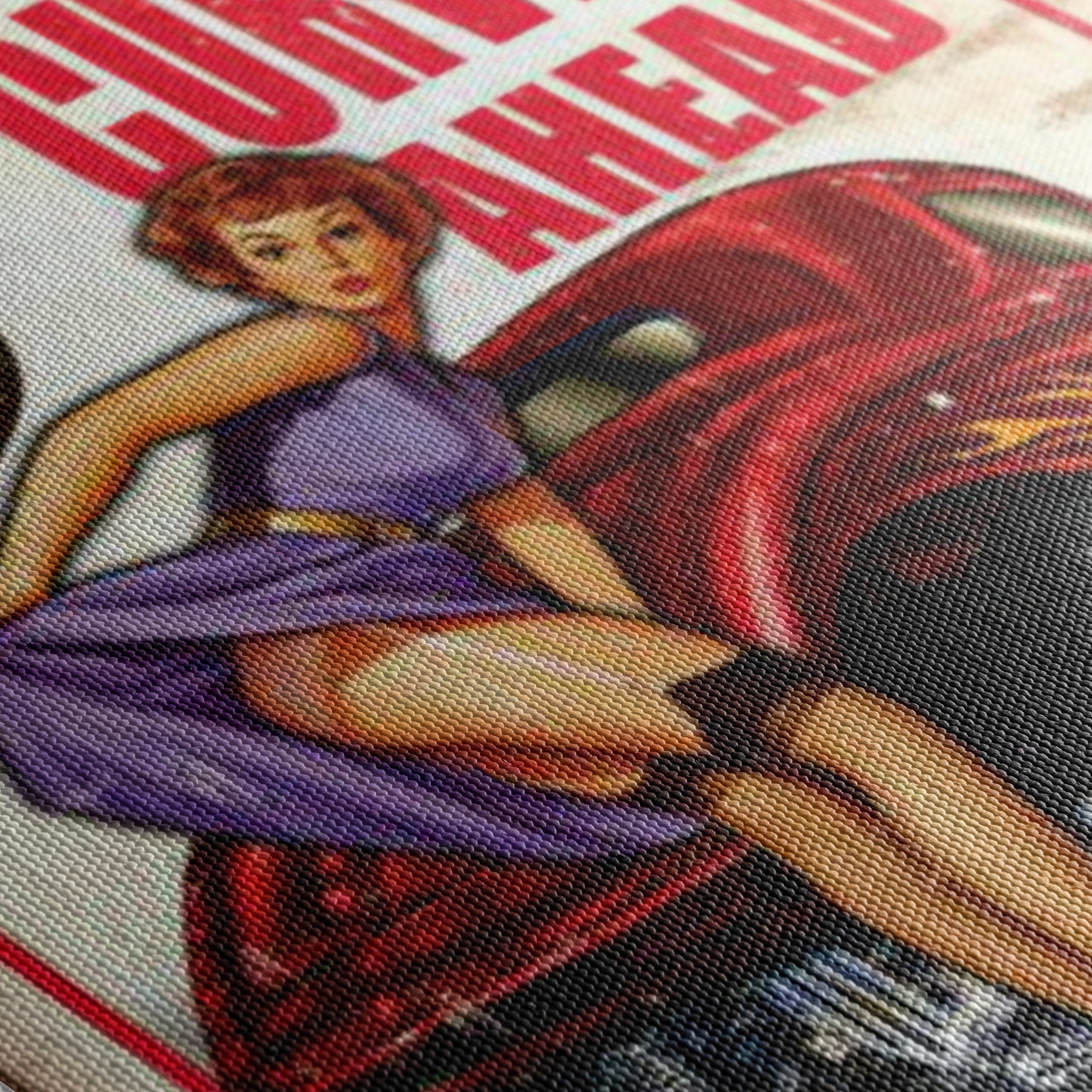 Vintage Pin-Up Style with Hot Rod Car - Image 5