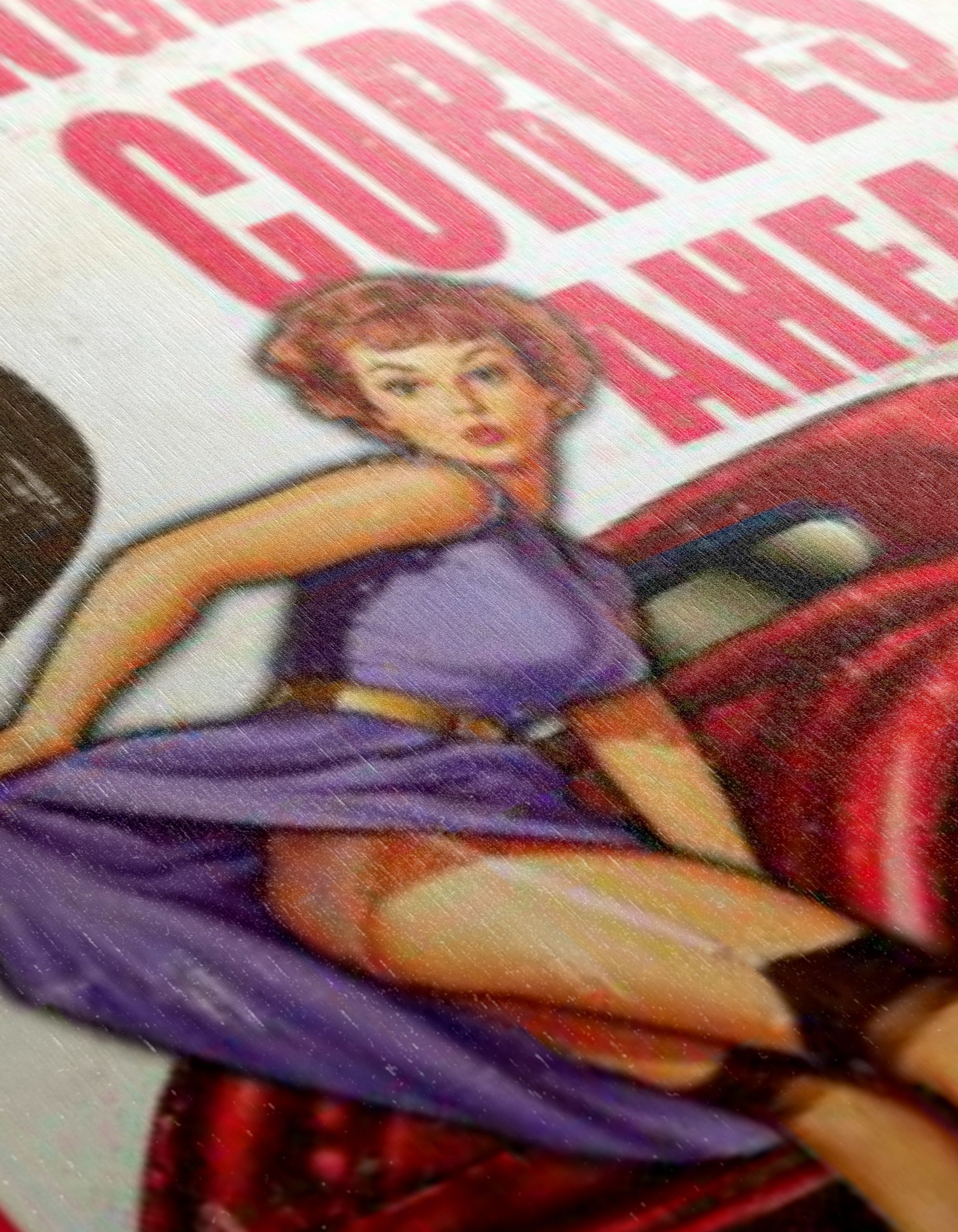 Vintage Pin-Up Style with Hot Rod Car - Image 12