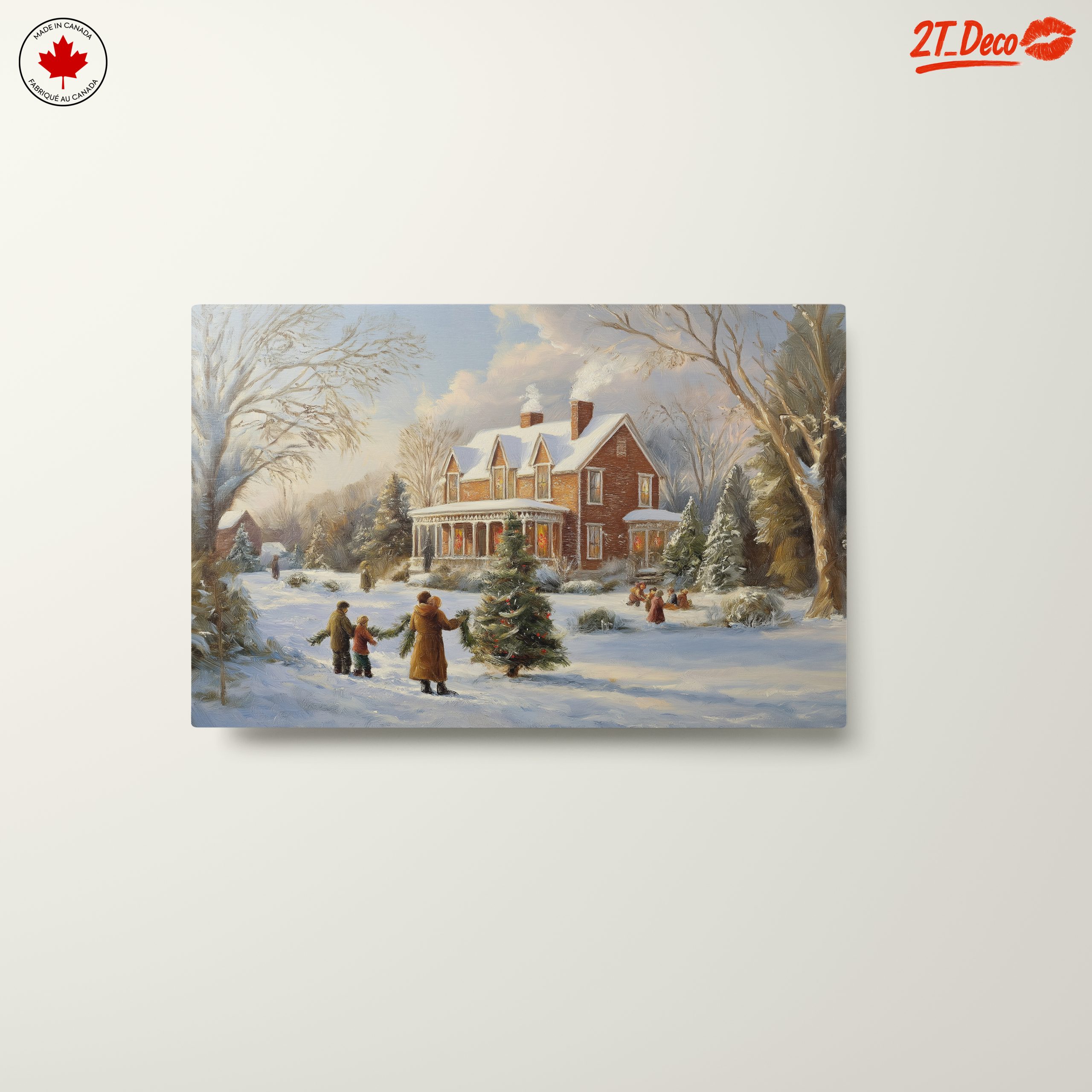 Charming Winter Christmas Scene 3 - Image 10