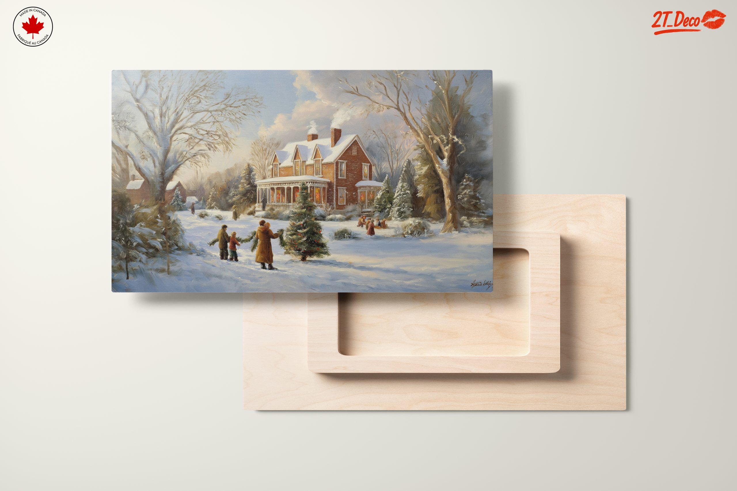Charming Winter Christmas Scene 3 - Image 11