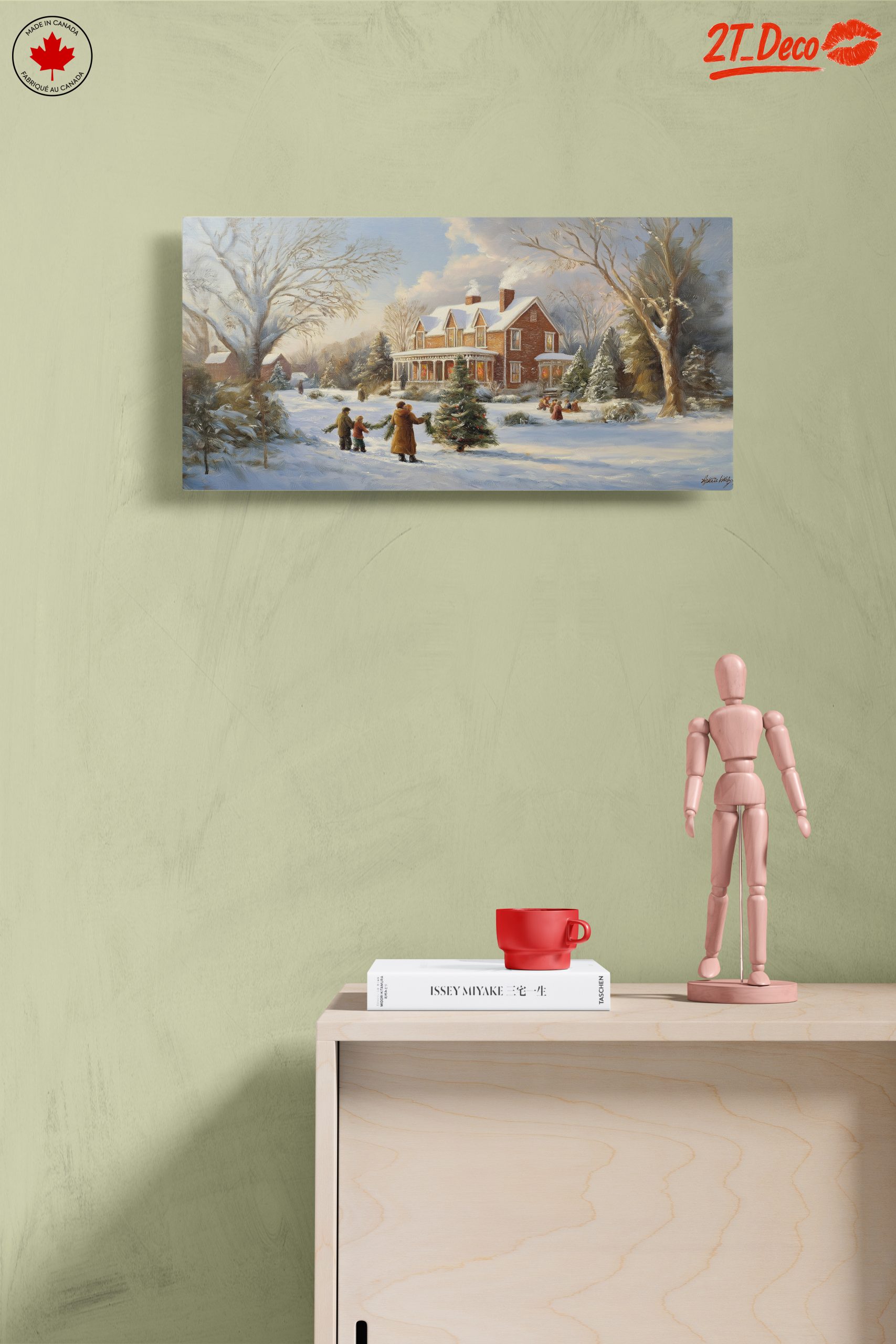 Charming Winter Christmas Scene 3 - Image 14