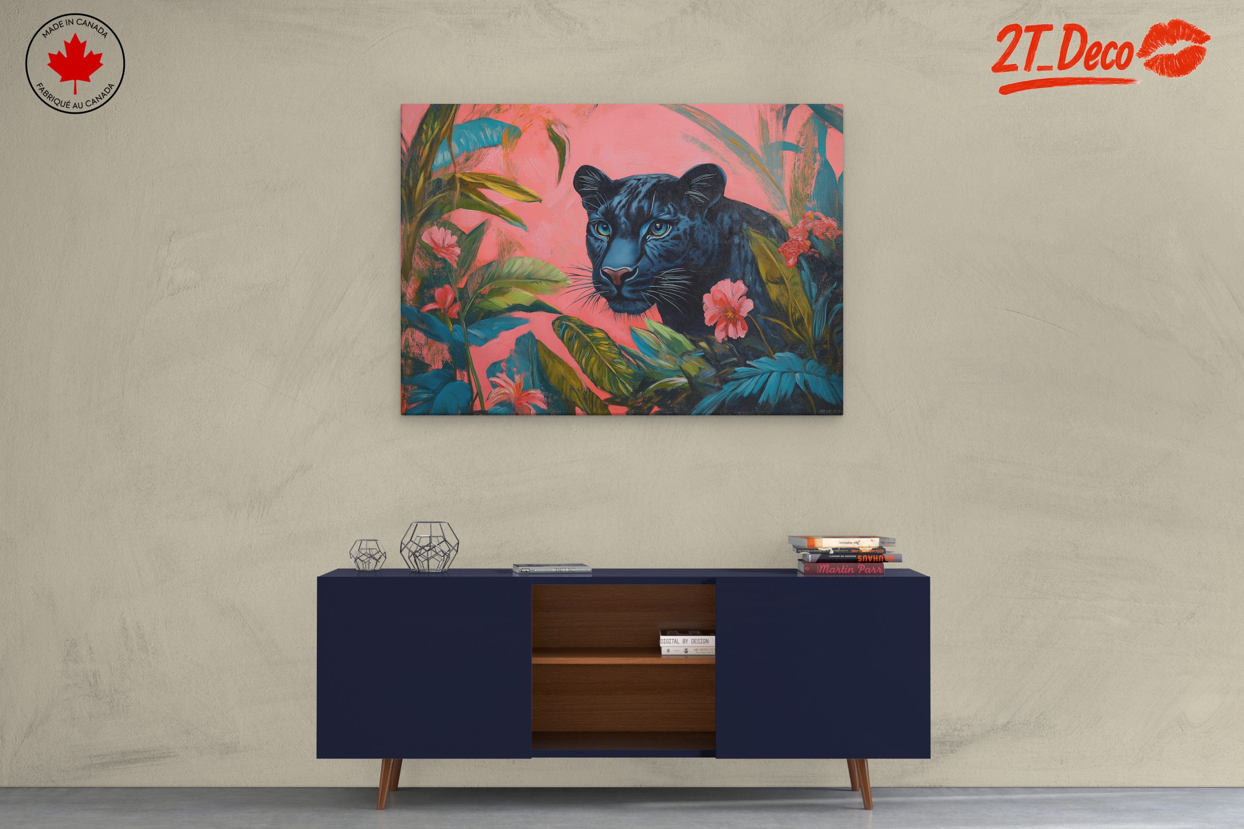 Black Panther in Tropical Paradise - Image 3
