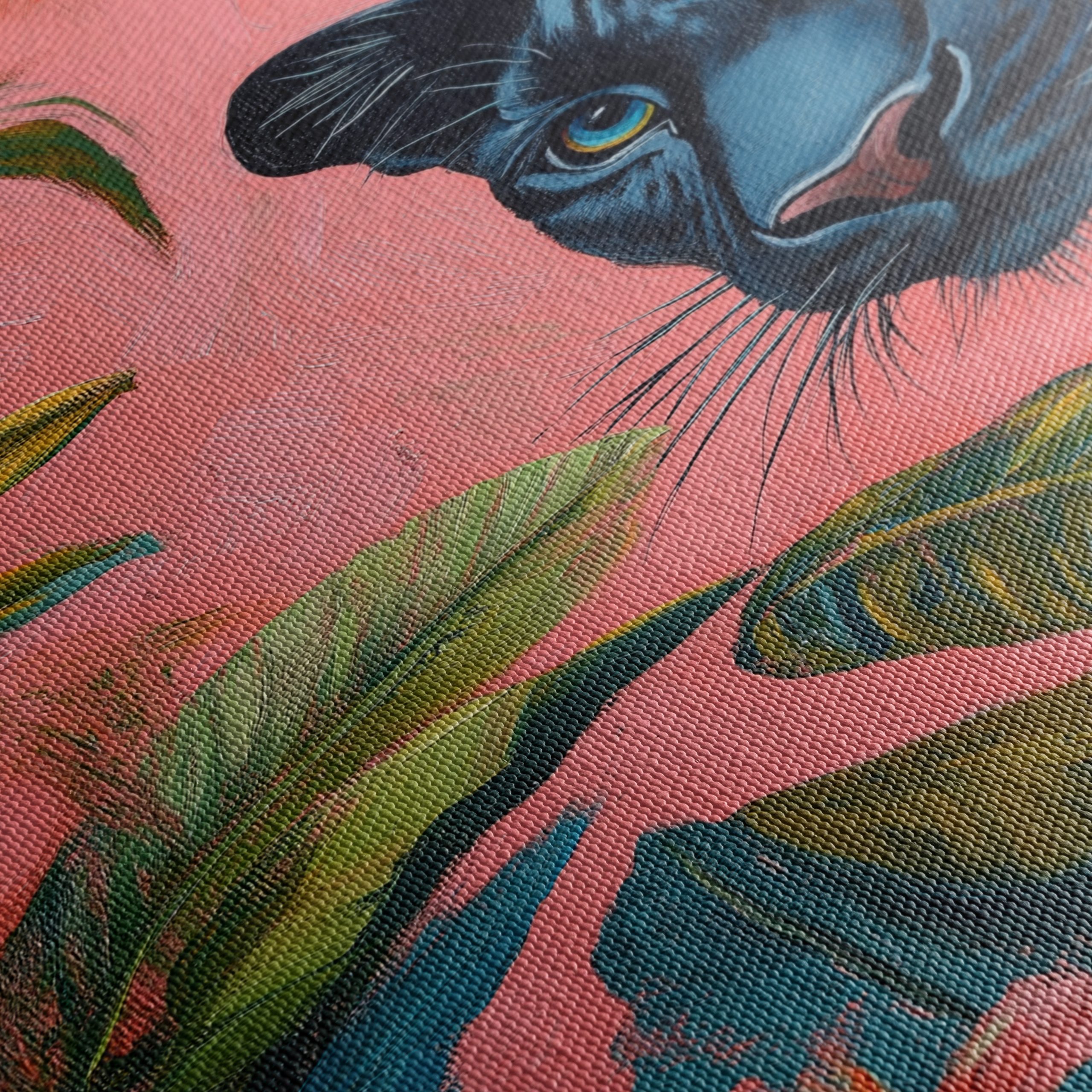 Black Panther in Tropical Paradise - Image 5