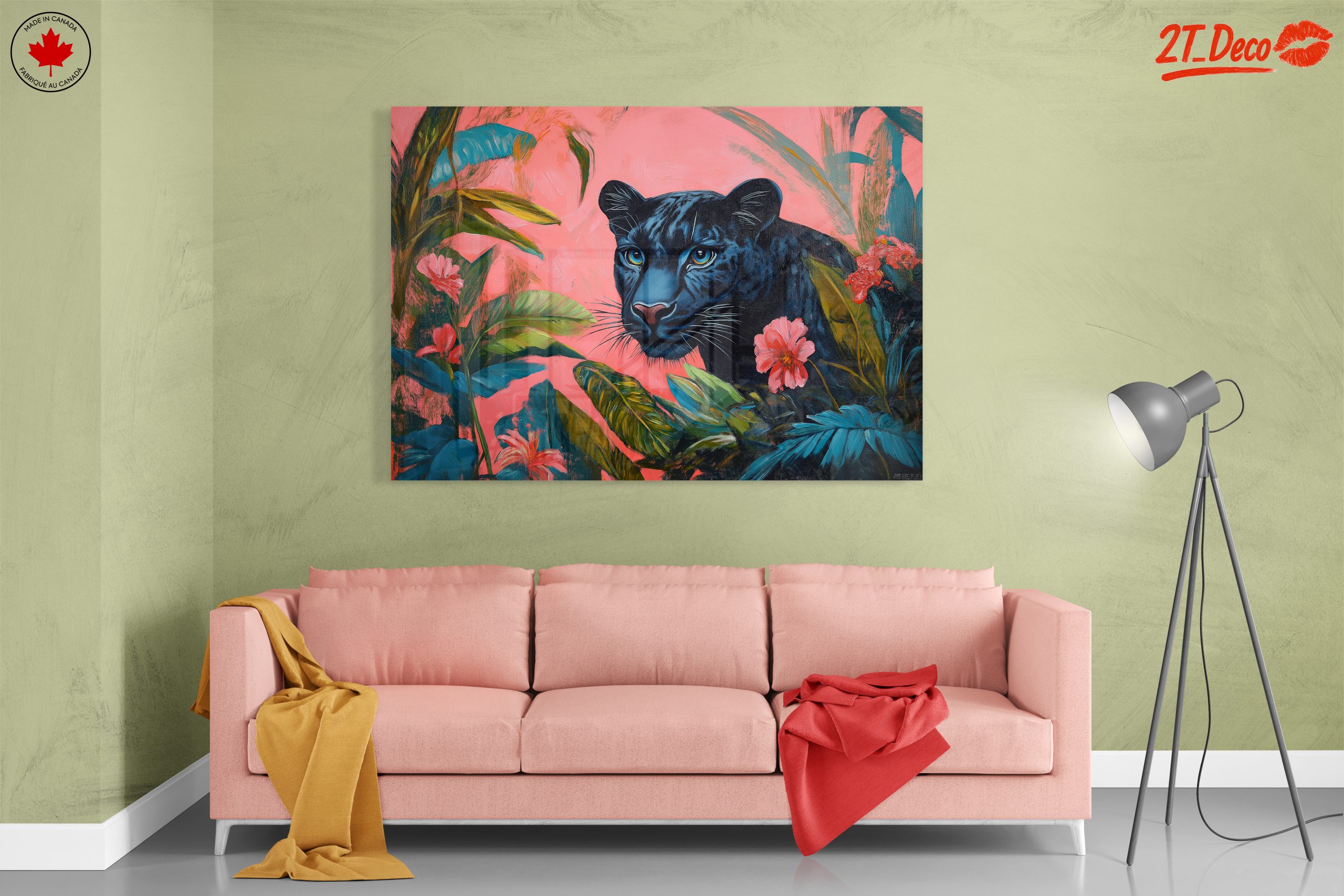 Black Panther in Tropical Paradise - Image 7
