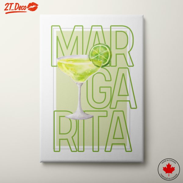 Refreshing Margarita Cocktail Artwork