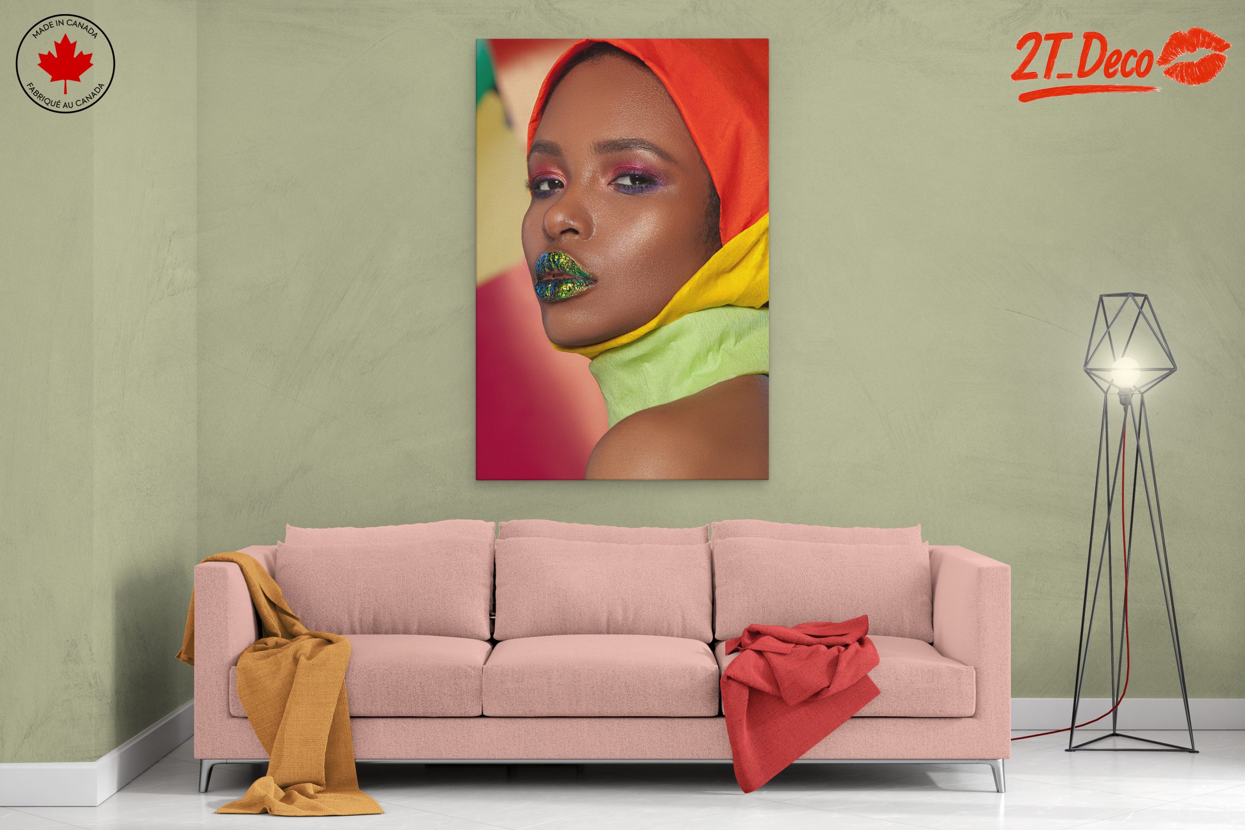 Vibrant Colorful Portrait - Image 2