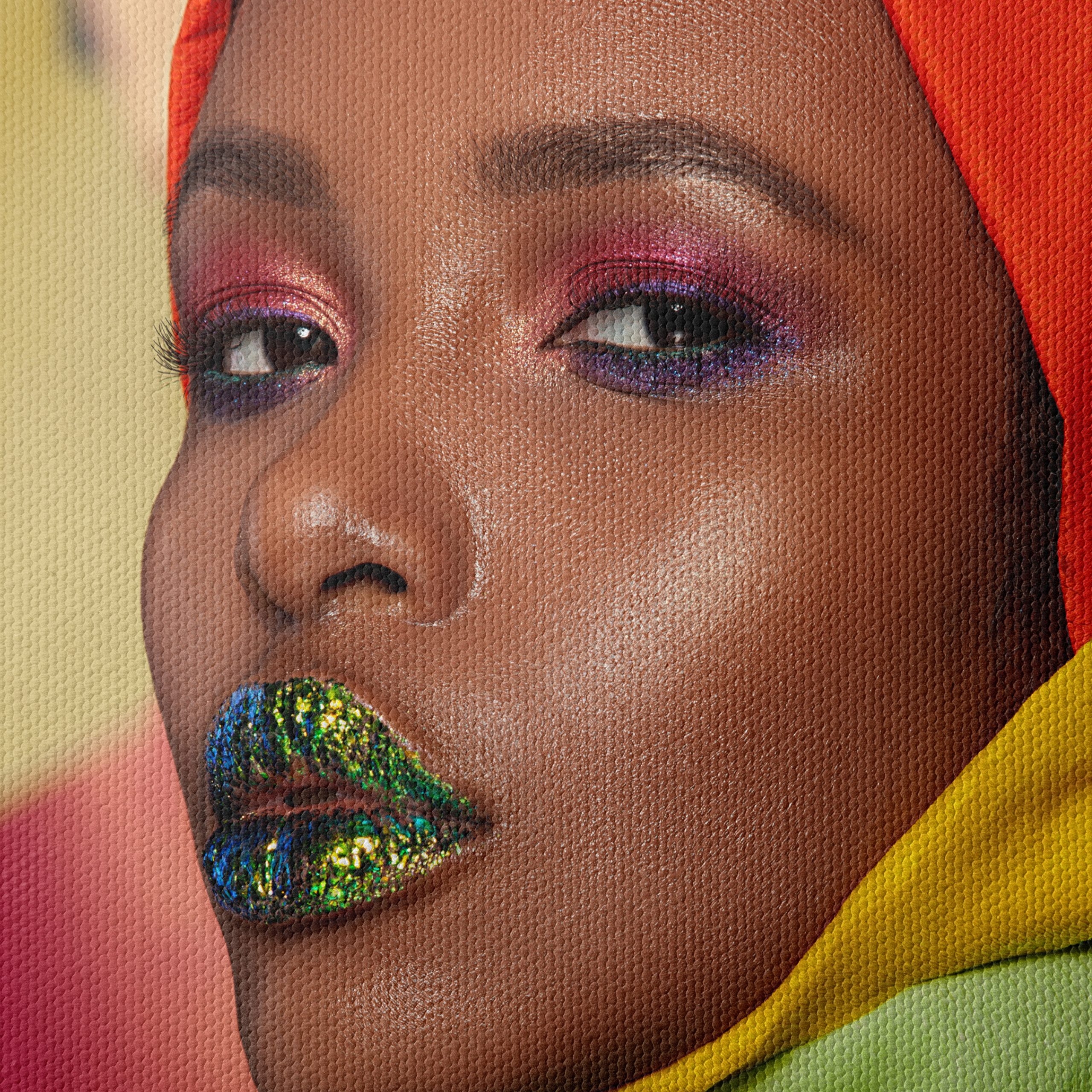Vibrant Colorful Portrait - Image 4