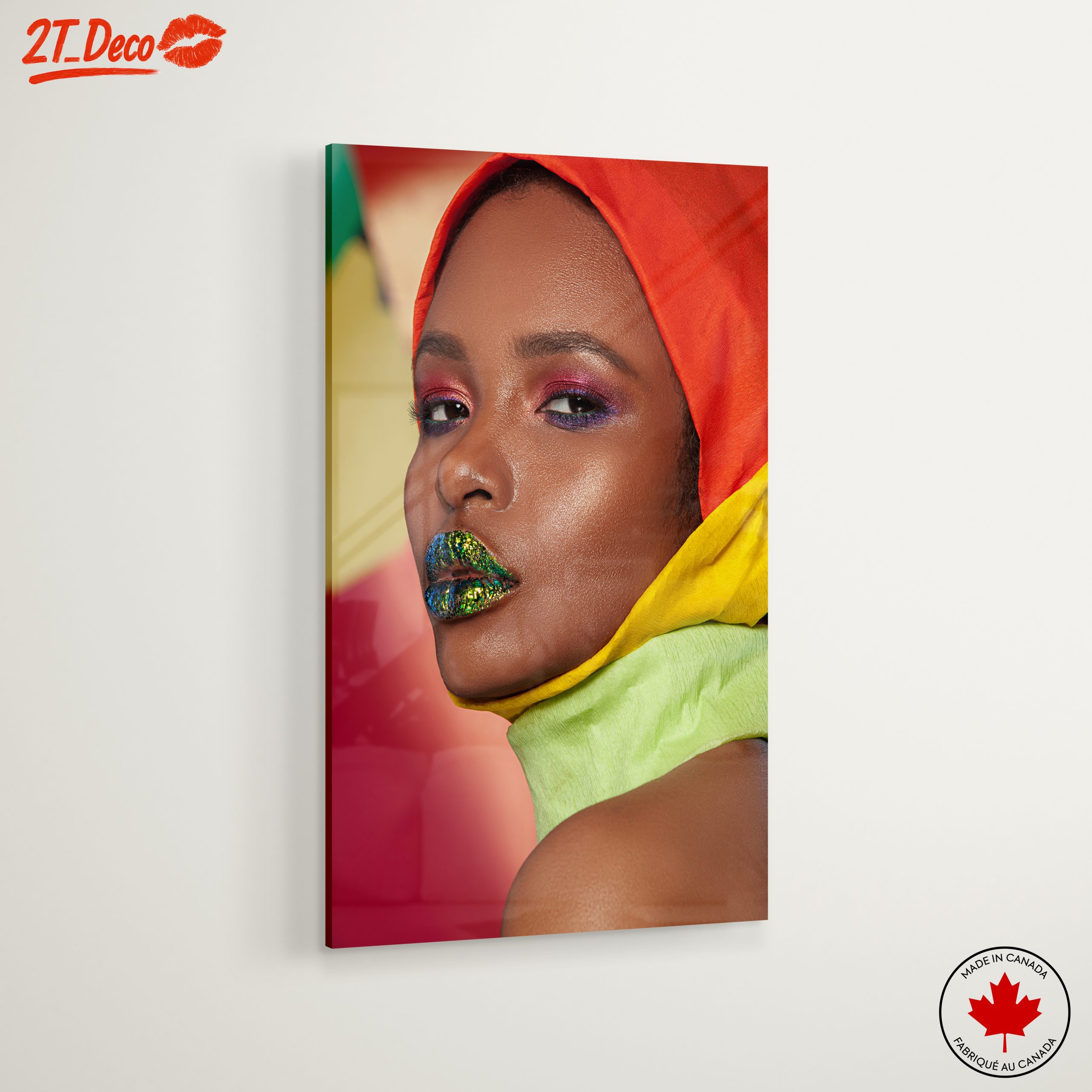 Vibrant Colorful Portrait - Image 6