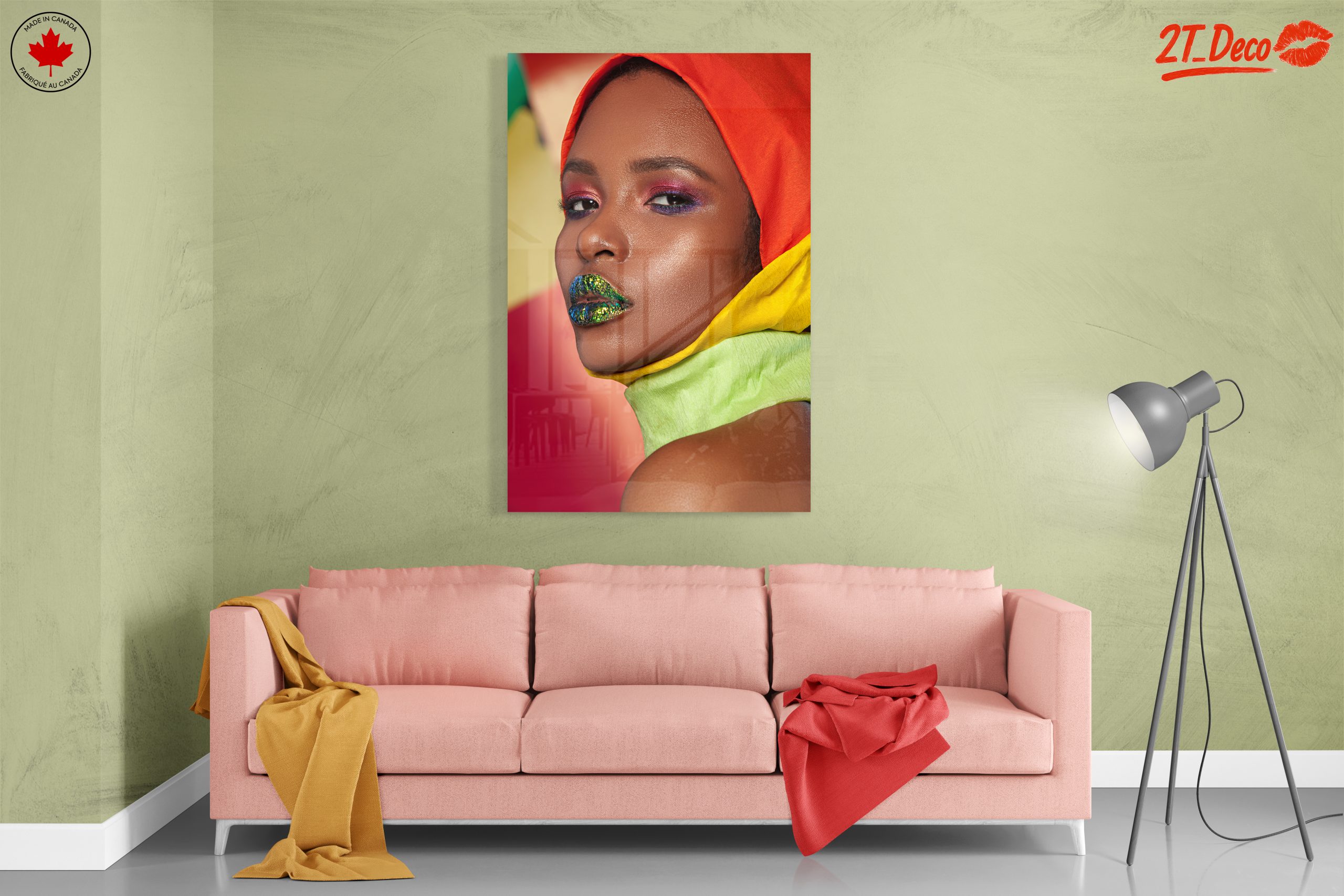 Vibrant Colorful Portrait - Image 7