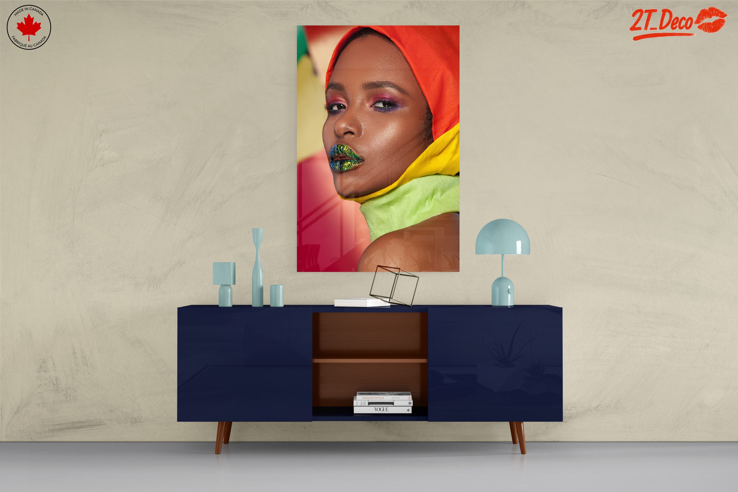 Vibrant Colorful Portrait - Image 8