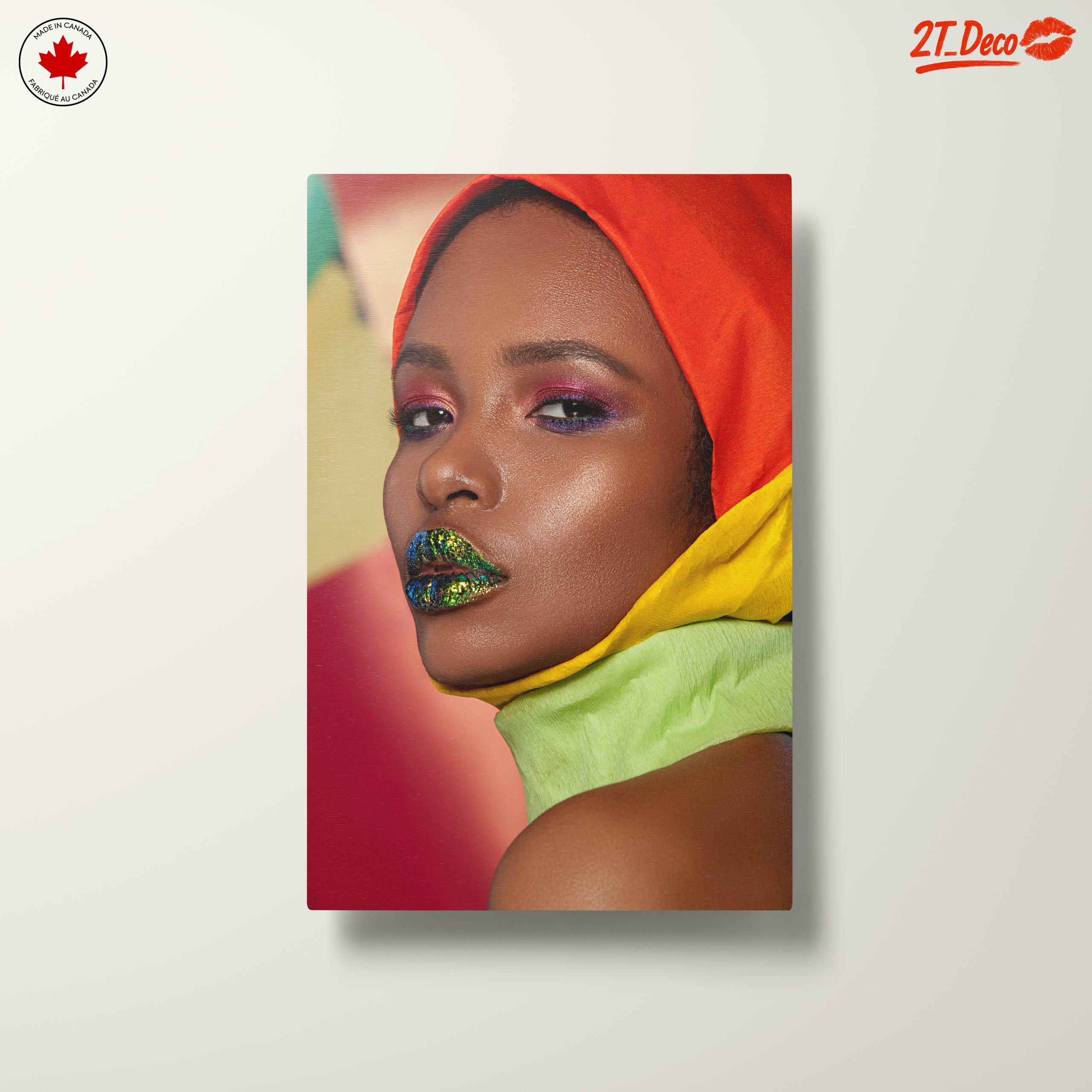 Vibrant Colorful Portrait - Image 10