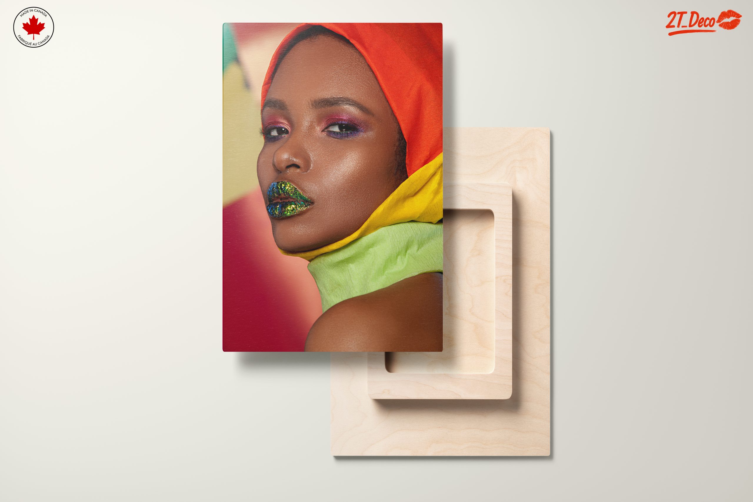 Vibrant Colorful Portrait - Image 11