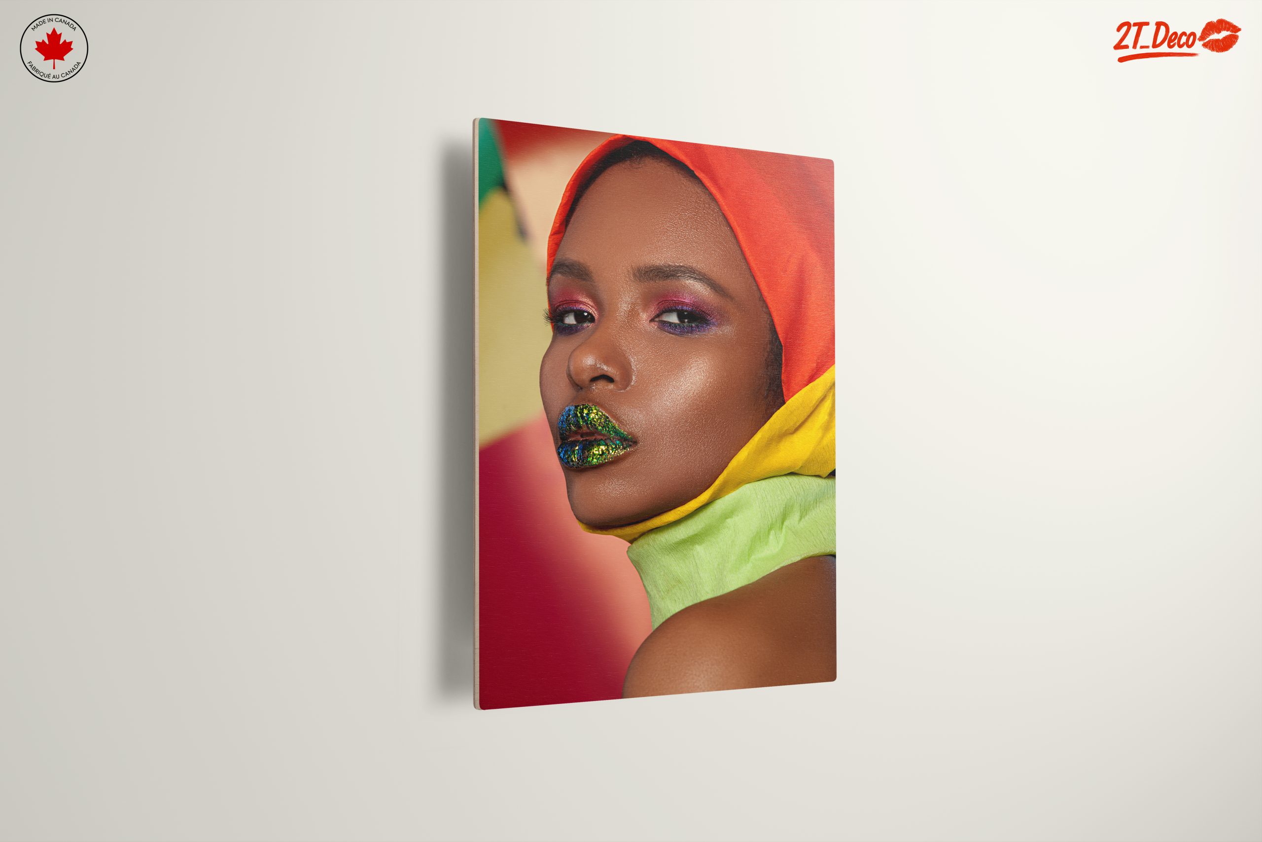 Vibrant Colorful Portrait - Image 13