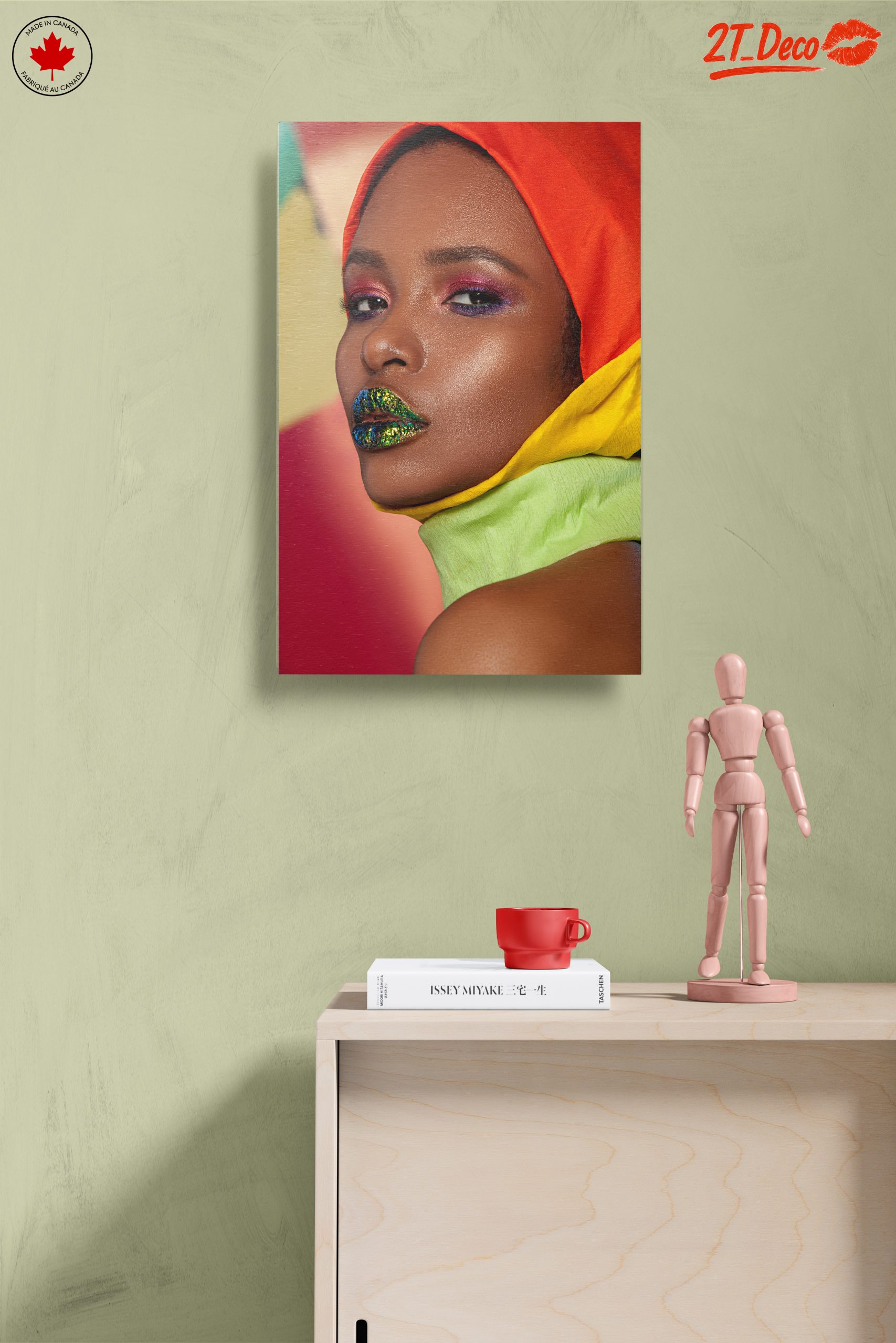 Vibrant Colorful Portrait - Image 14