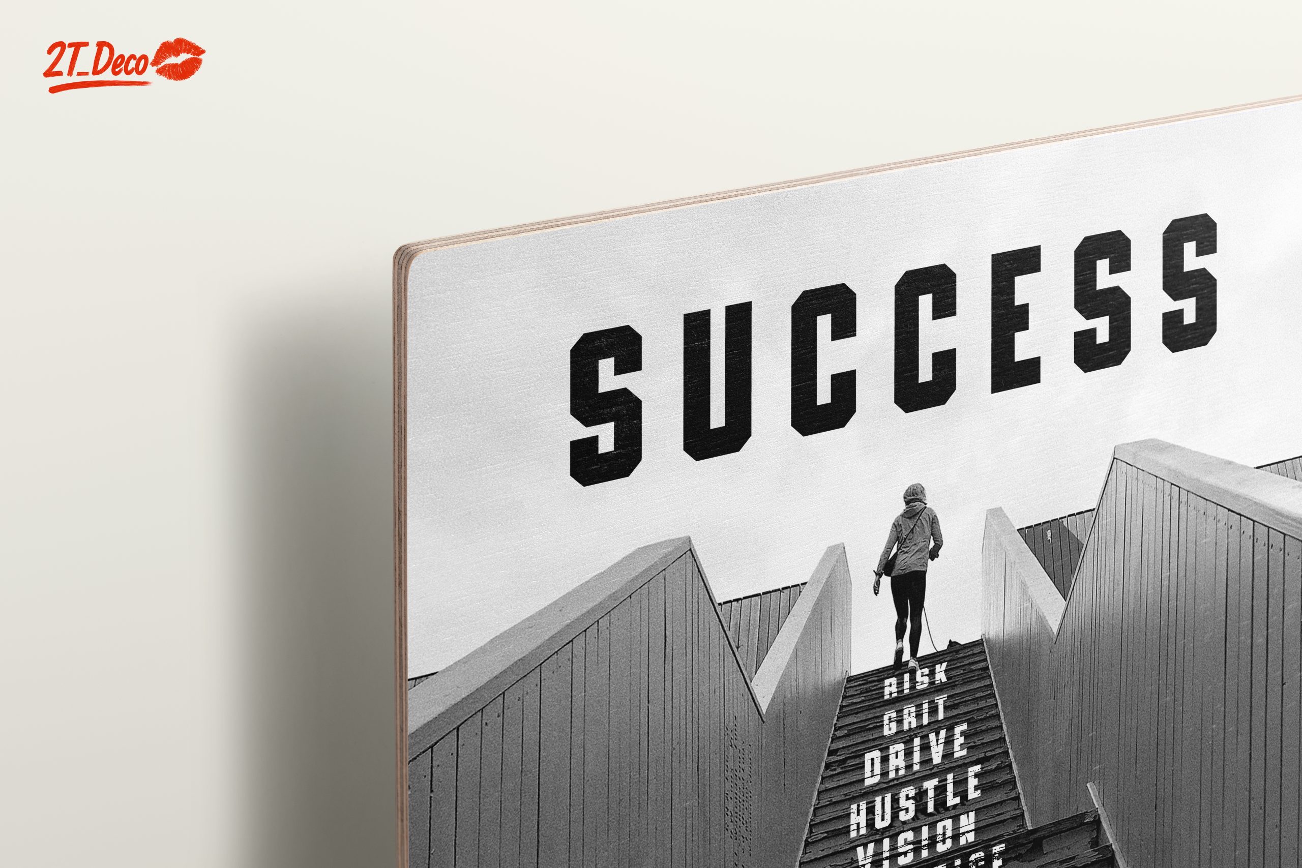 Inspirational Success Staircase Art - Image 15