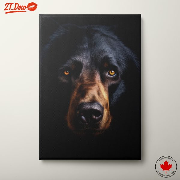 Realistic Bear Portrait Wall Art 3