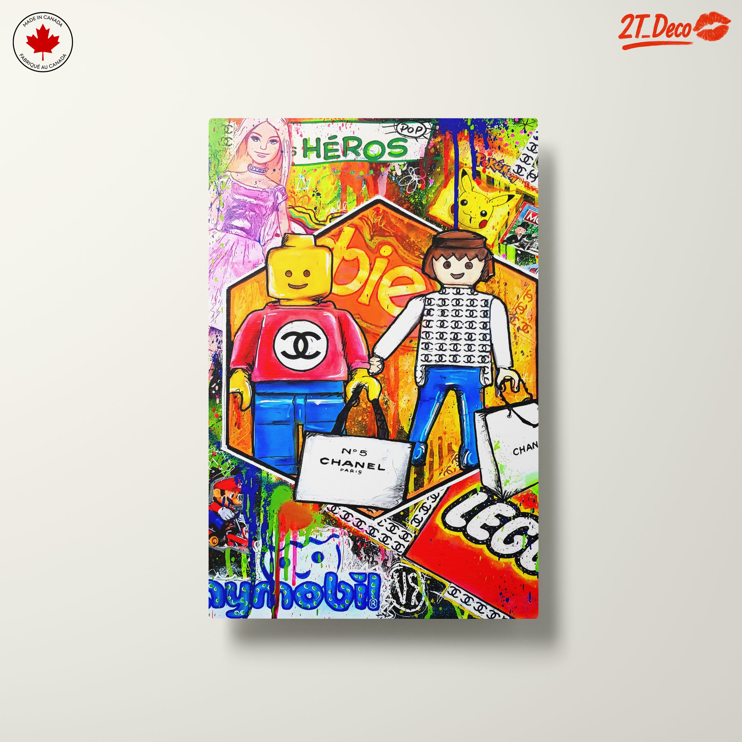 Vibrant Pop Culture Characters Art - Image 10