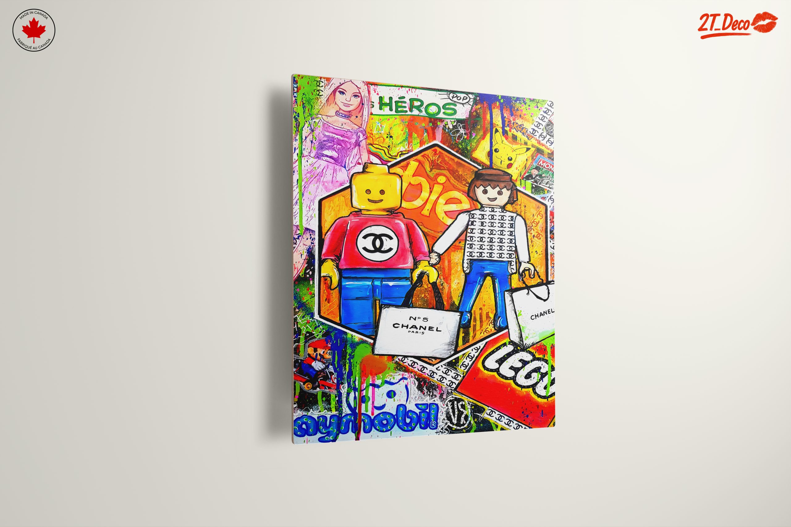 Vibrant Pop Culture Characters Art - Image 13