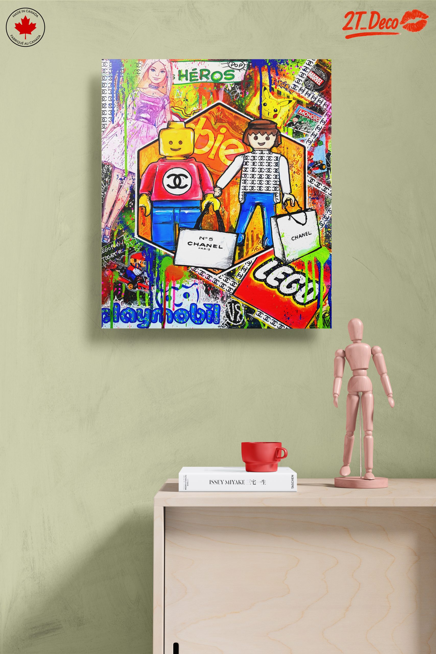 Vibrant Pop Culture Characters Art - Image 14