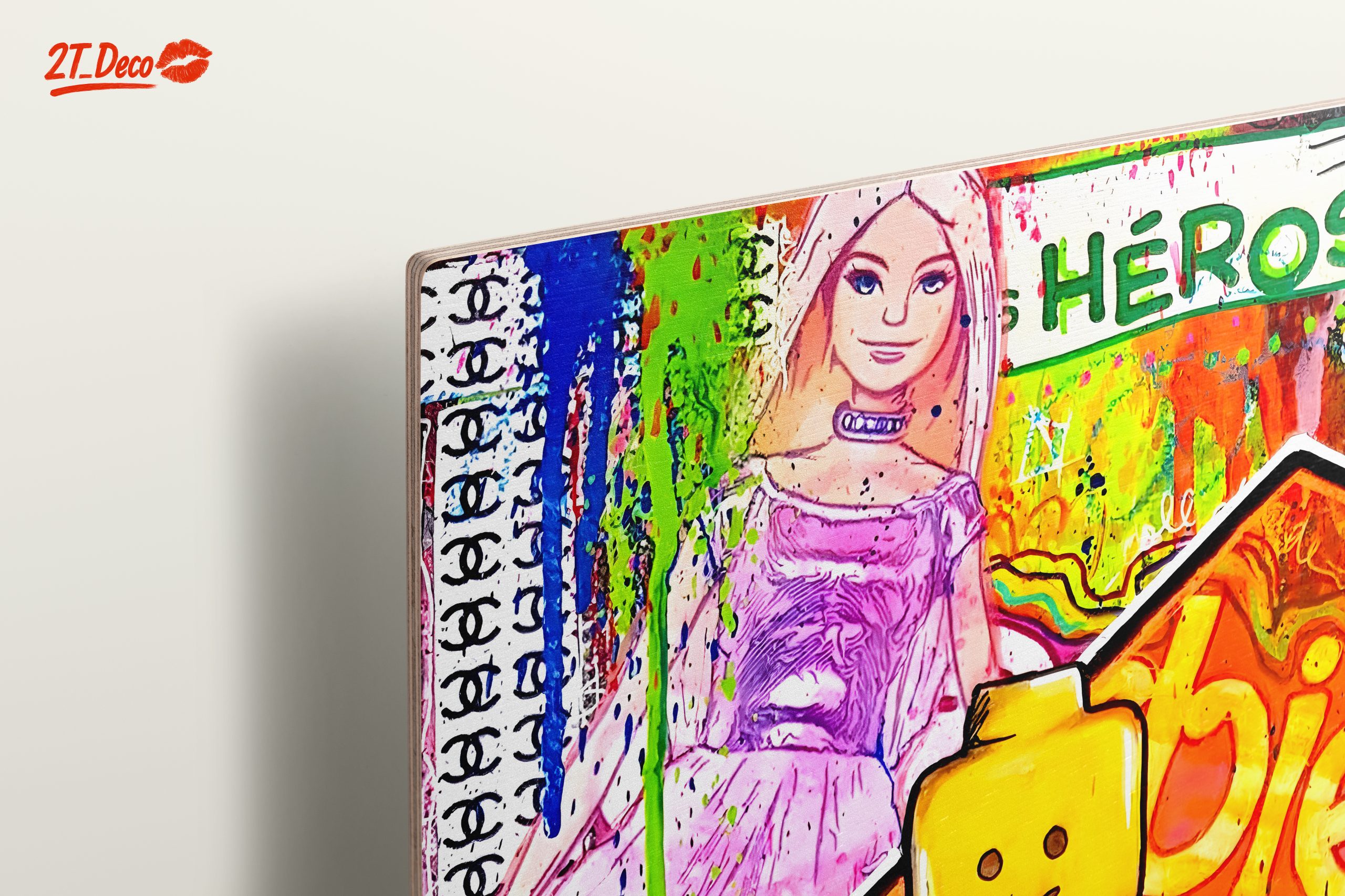 Vibrant Pop Culture Characters Art - Image 15