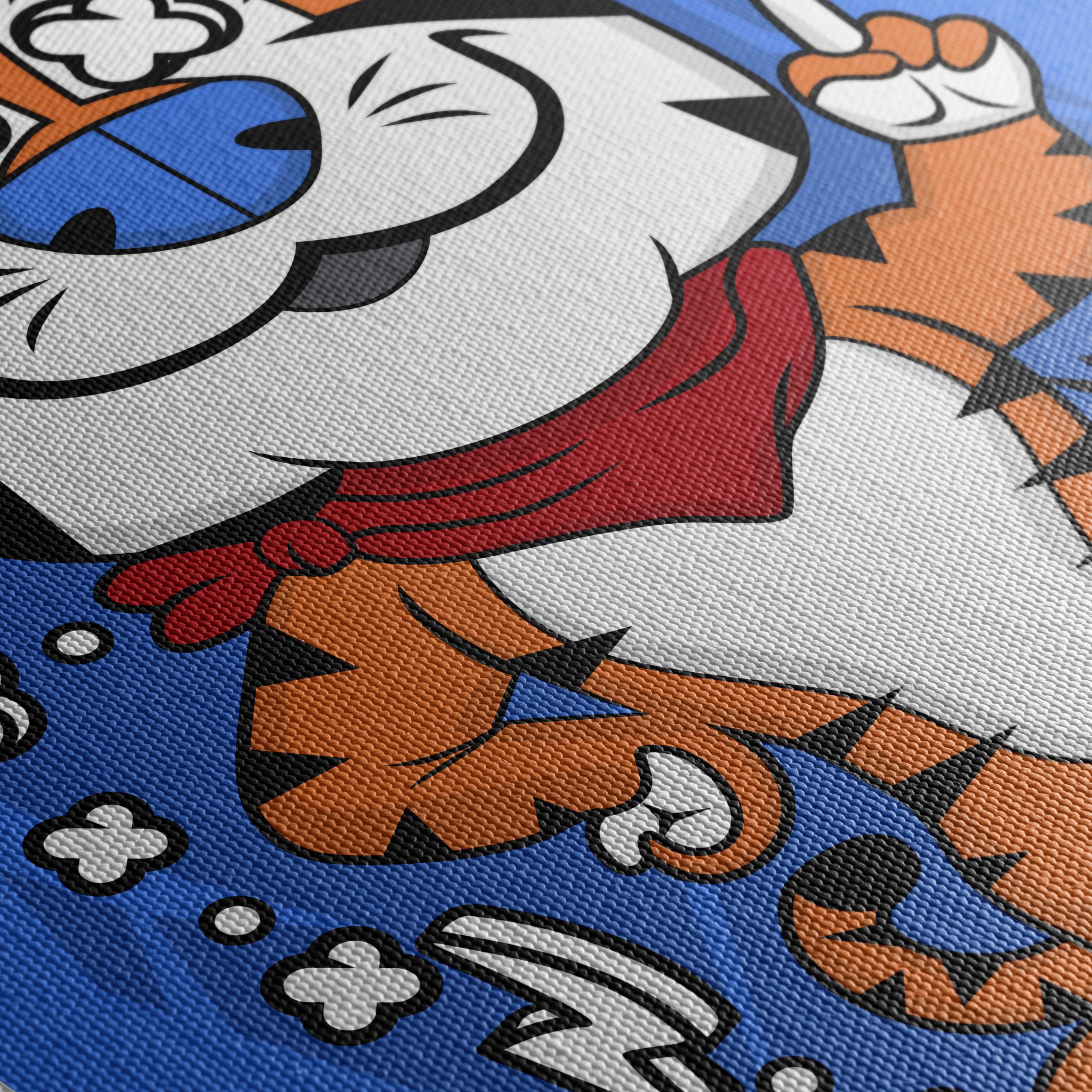 Playful Cartoon Tiger Character Illustration - Image 5