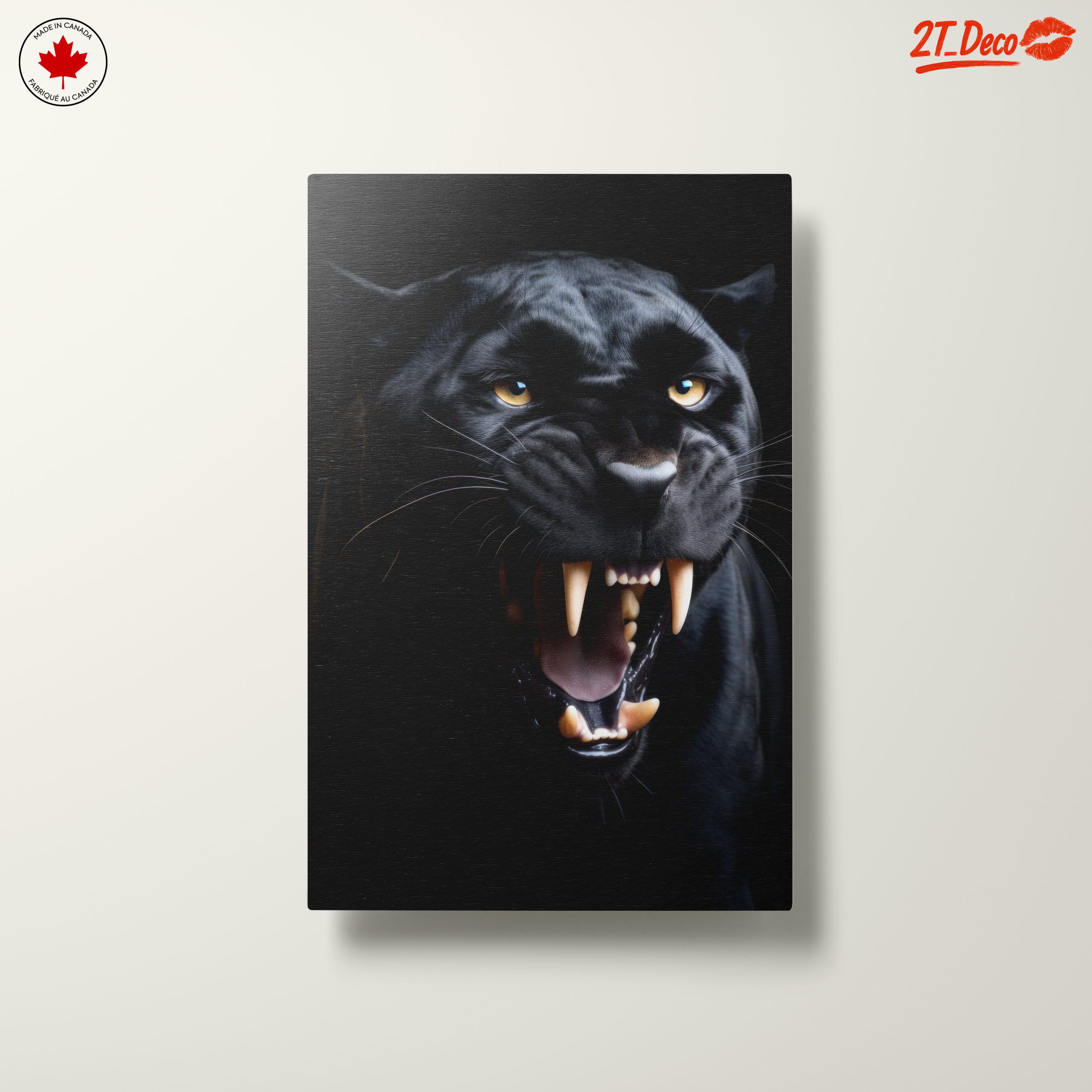 Black Panther Roaring Wall Art - Image 10