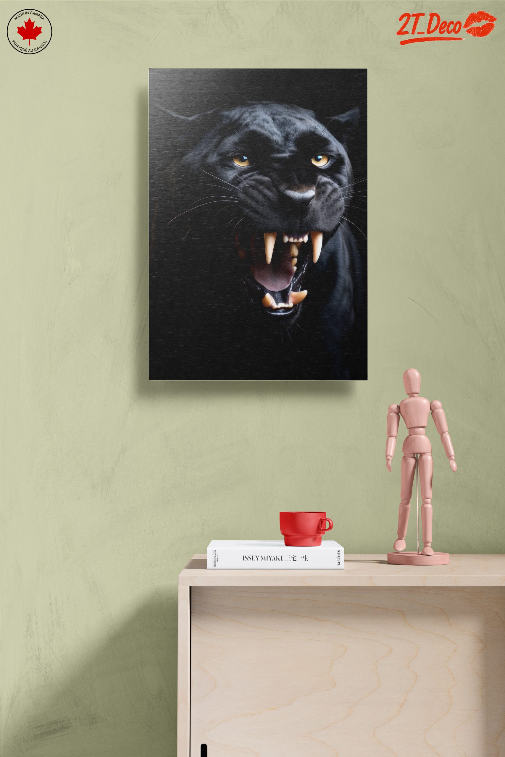 Black Panther Roaring Wall Art - Image 14