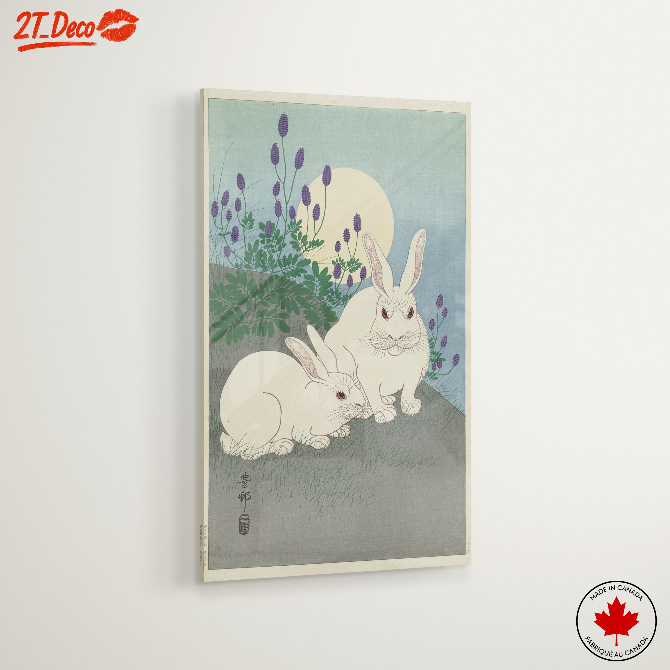 Traditional Japanese Art Featuring Rabbits - Image 6