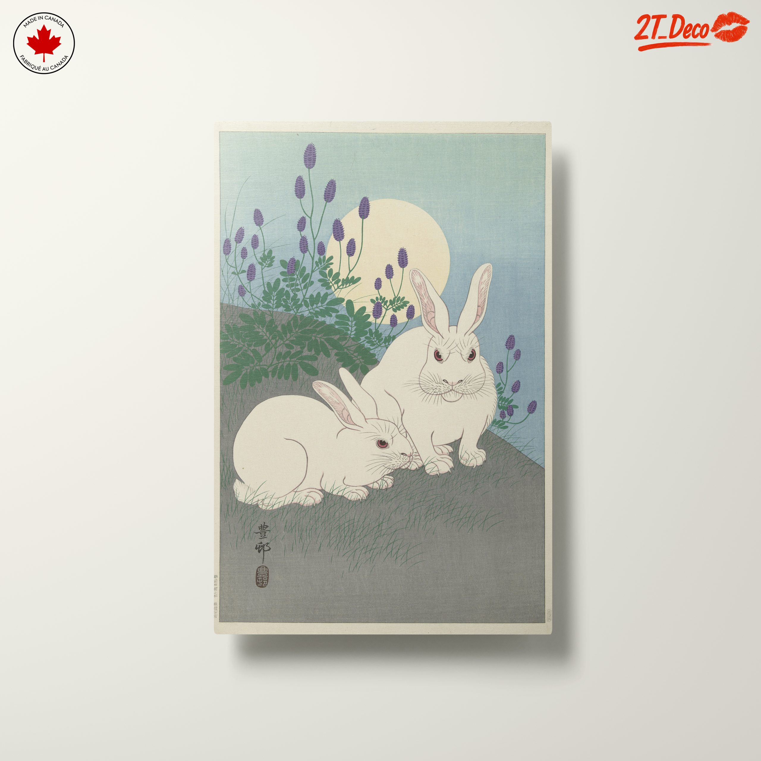 Traditional Japanese Art Featuring Rabbits - Image 10