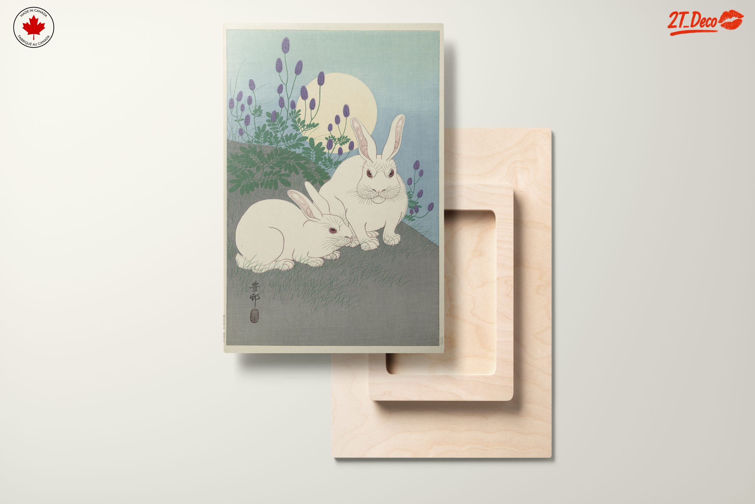 Traditional Japanese Art Featuring Rabbits - Image 11