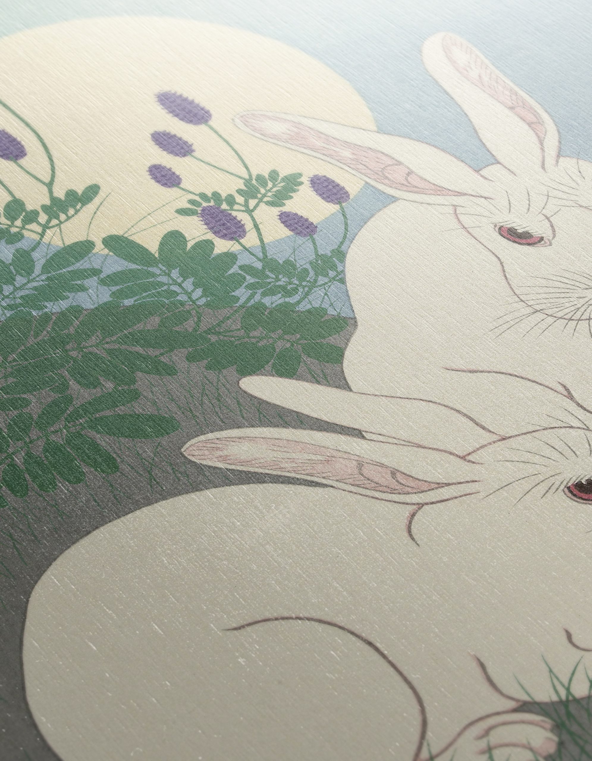 Traditional Japanese Art Featuring Rabbits - Image 12