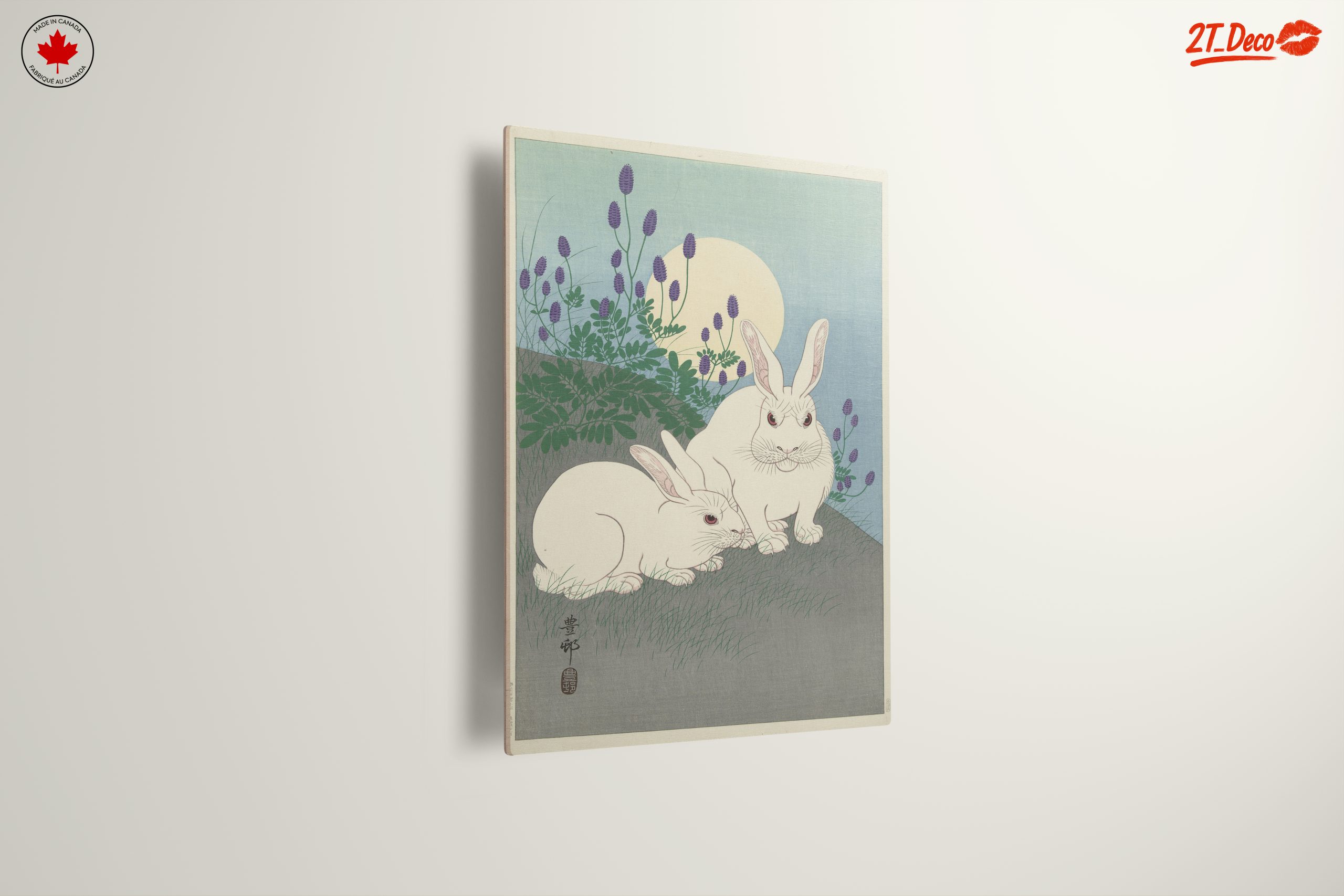 Traditional Japanese Art Featuring Rabbits - Image 13
