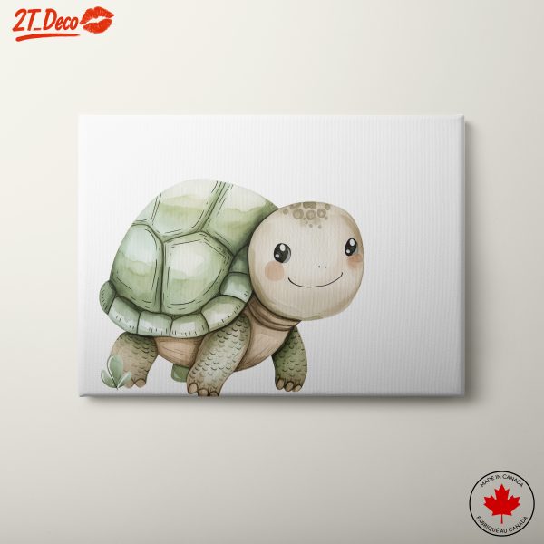 Cute Whimsical Turtle Artwork