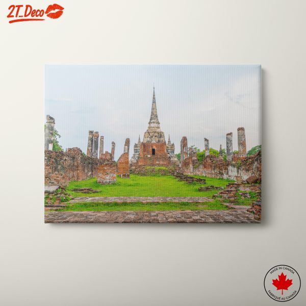 Ancient Temple Ruins in Bangkok