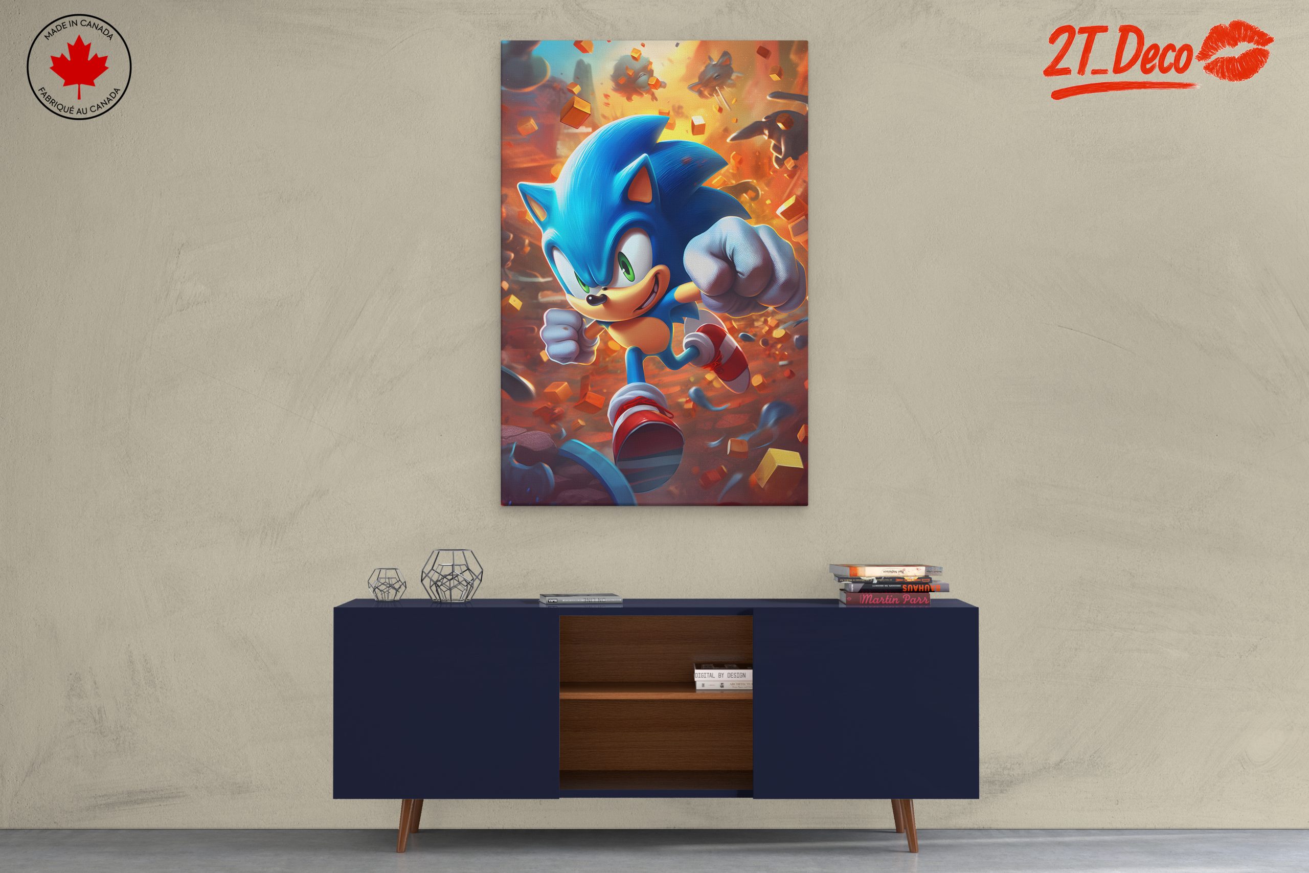 Dynamic Sonic The Hedgehog Artwork - Image 3