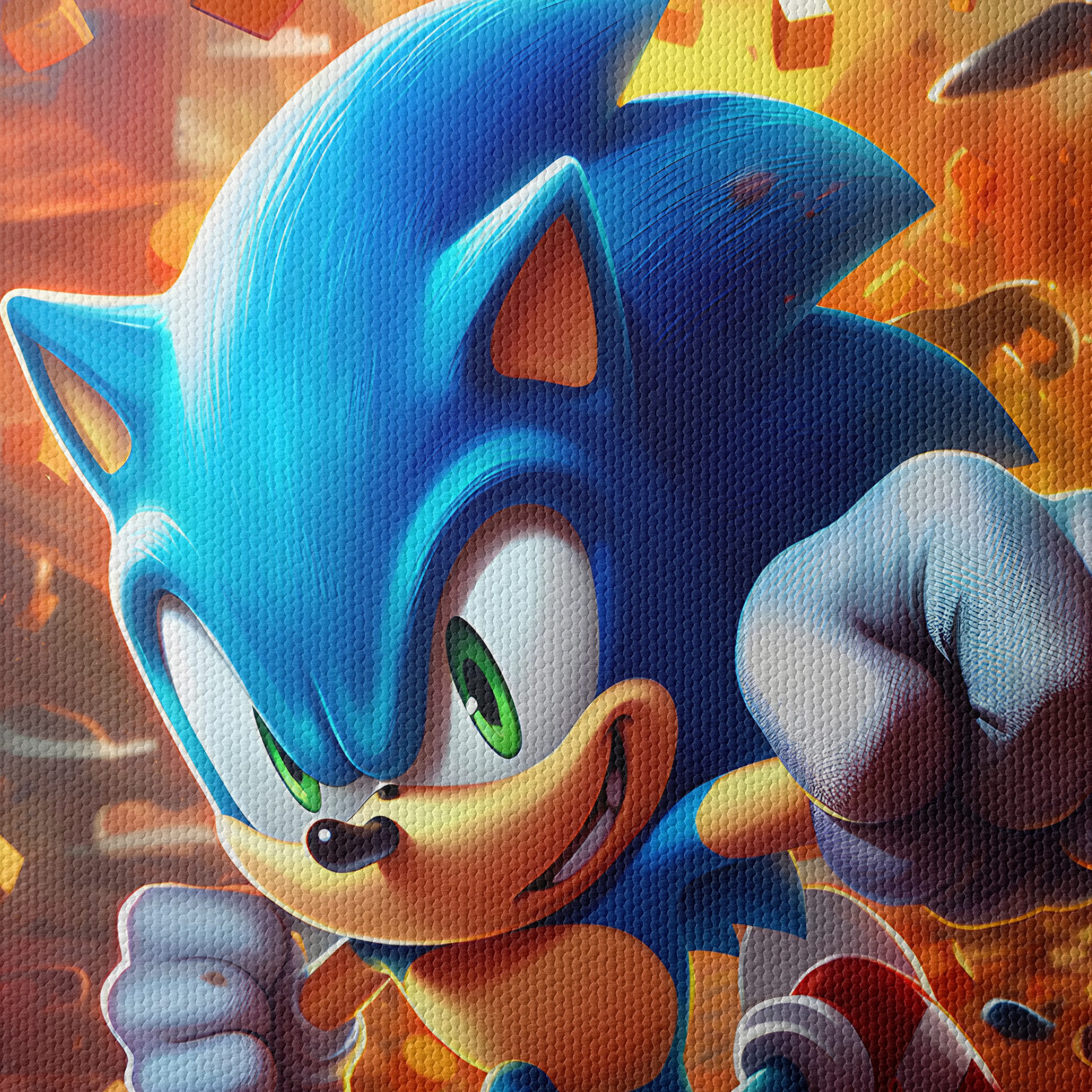 Dynamic Sonic The Hedgehog Artwork - Image 4