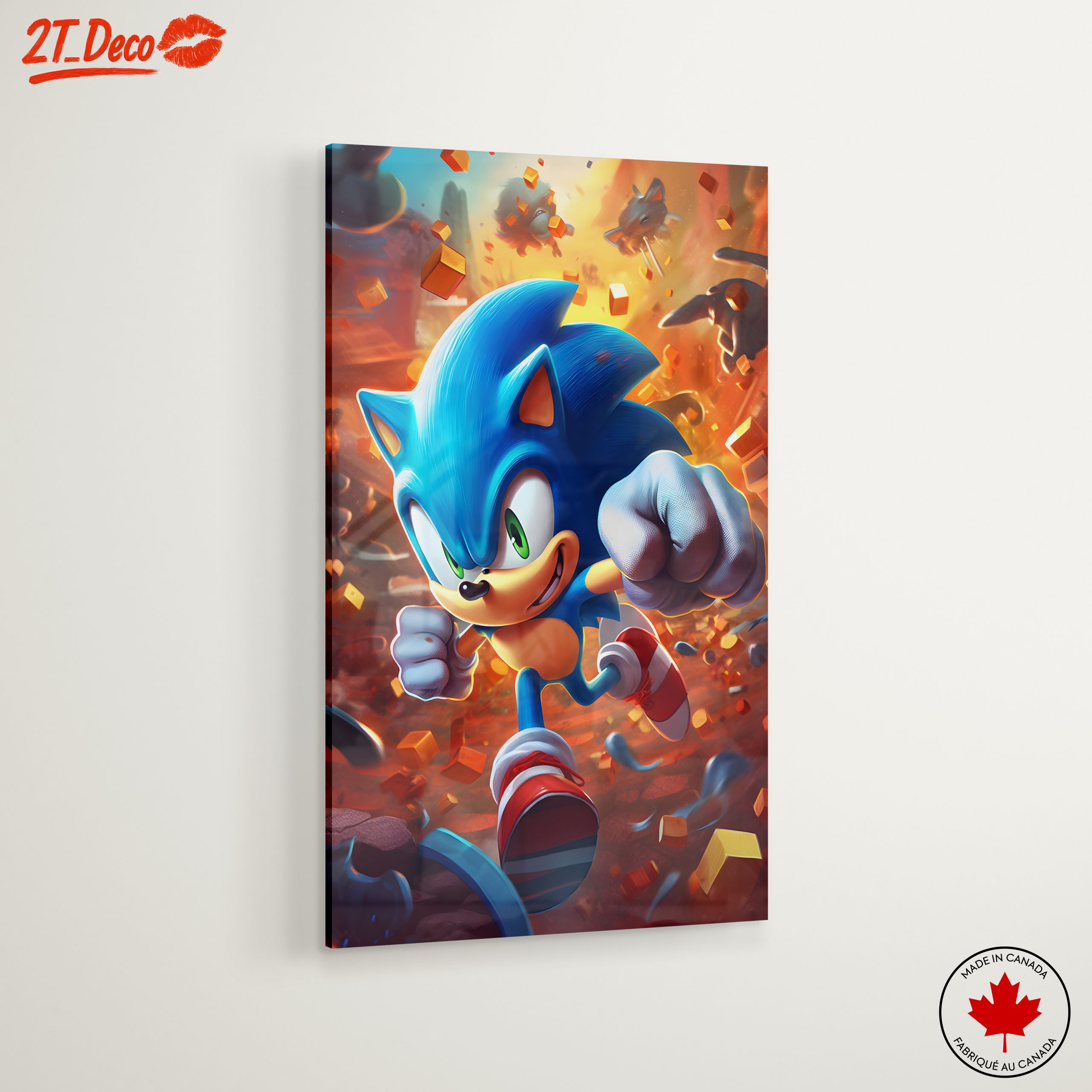 Dynamic Sonic The Hedgehog Artwork - Image 6